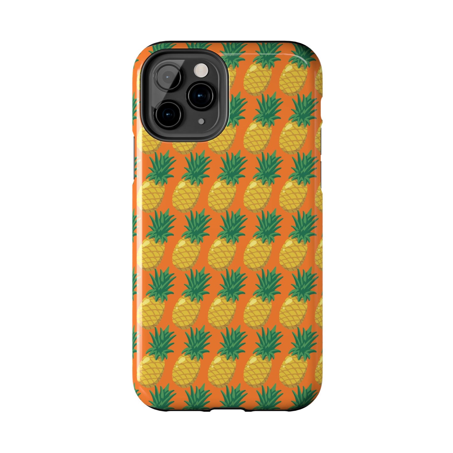 Tough Pineapple Phone Case - Vibrant Tropical Design for Summer Vibes - for iPhone