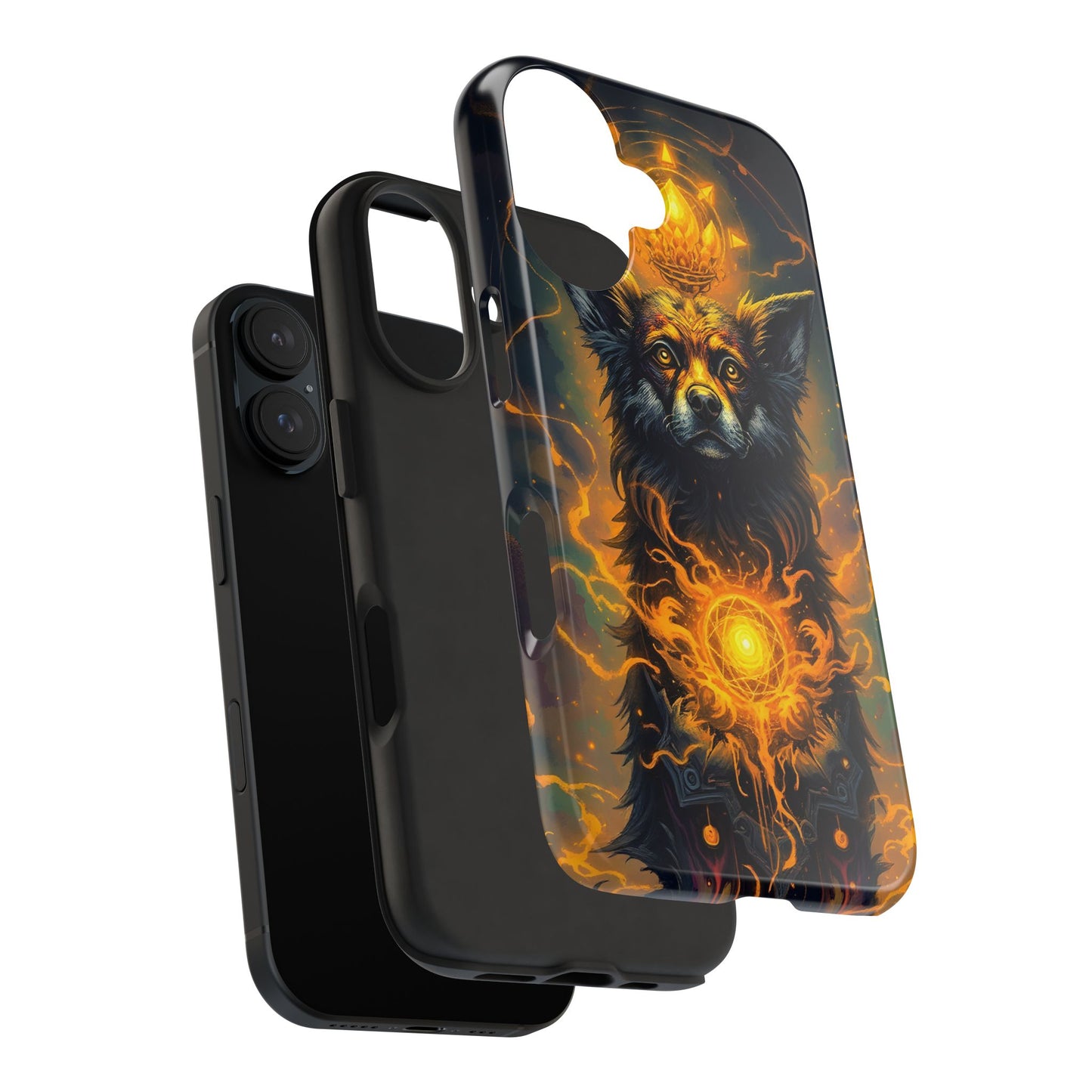 Mystical Dog of Light - Tough Phone Case - Durable Protection with Inspired Artwork - for iPhone