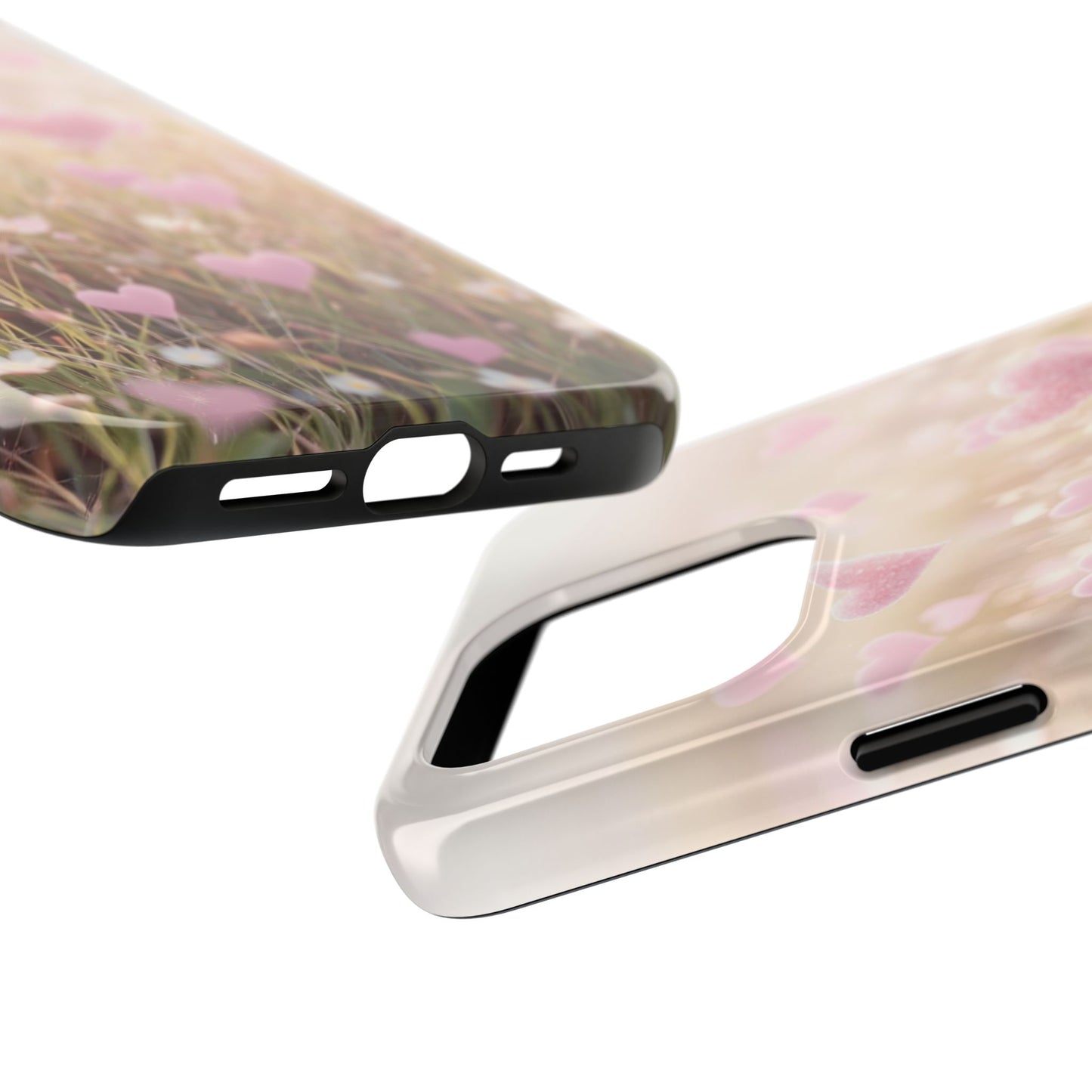 Romantic Hearts Tough Phone Case - Perfect for Lovers and Celebrations