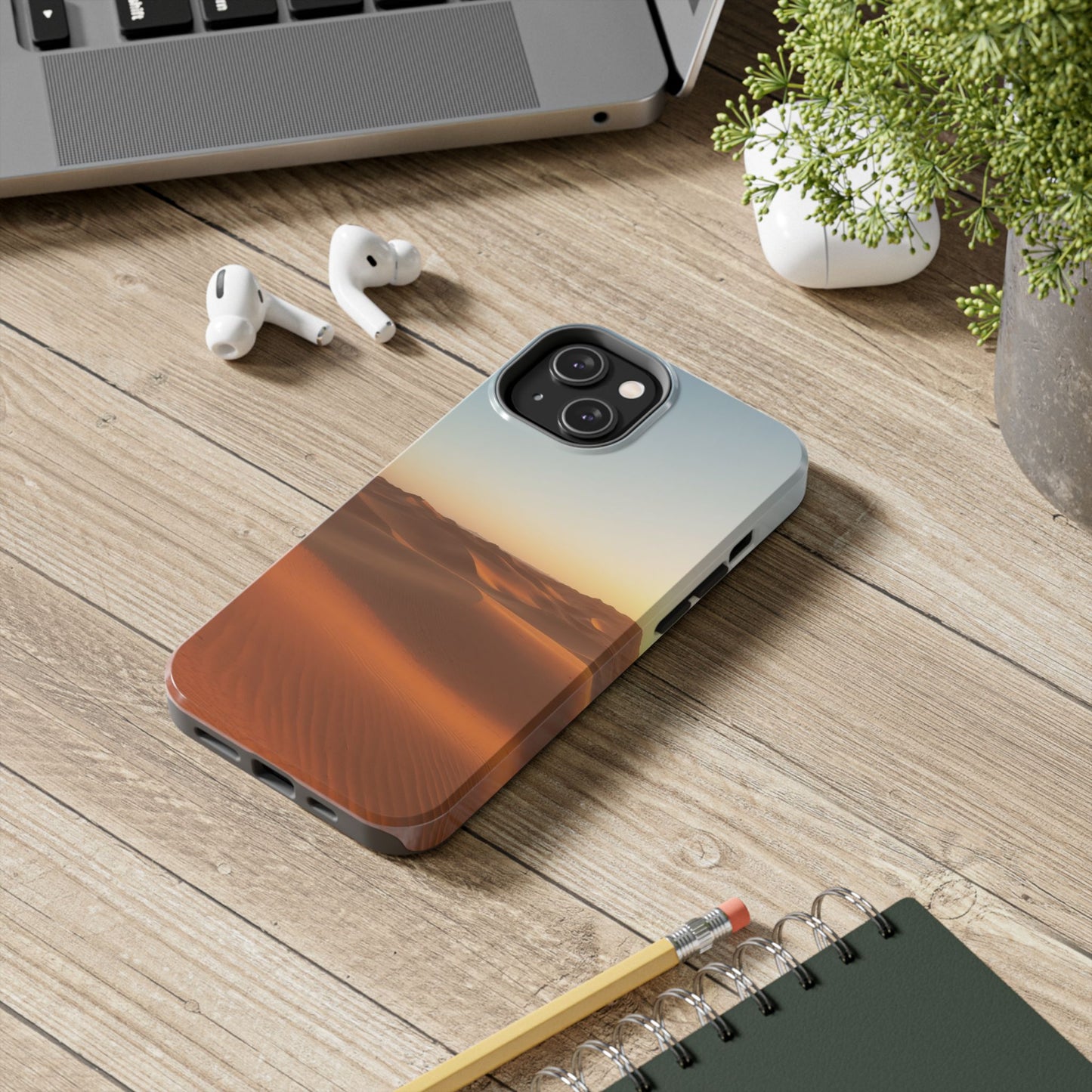Desert Sunset Tough Phone Case - Durable Protection with Scenic Desert Design