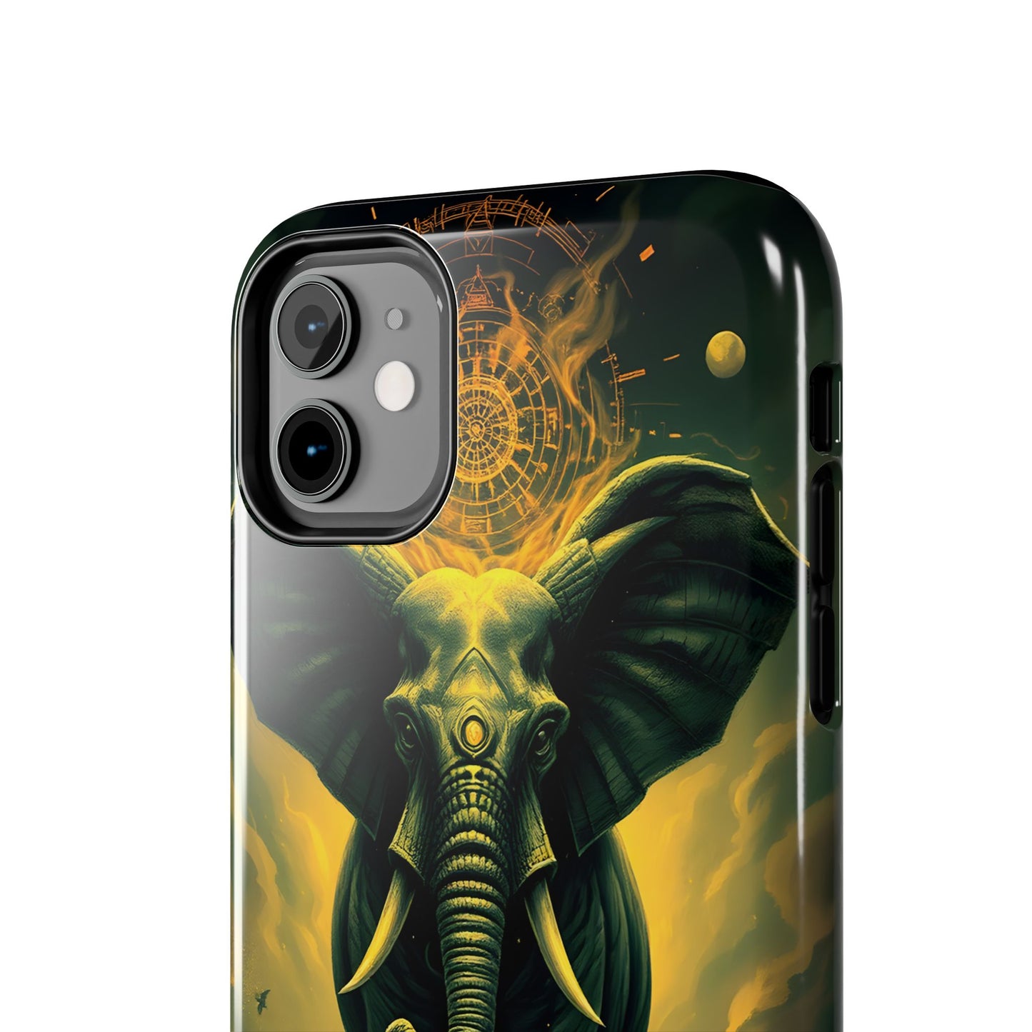 Majestic Elephant Clouds Tough Phone Case - Durable Protection with Bold Design - for iPhone