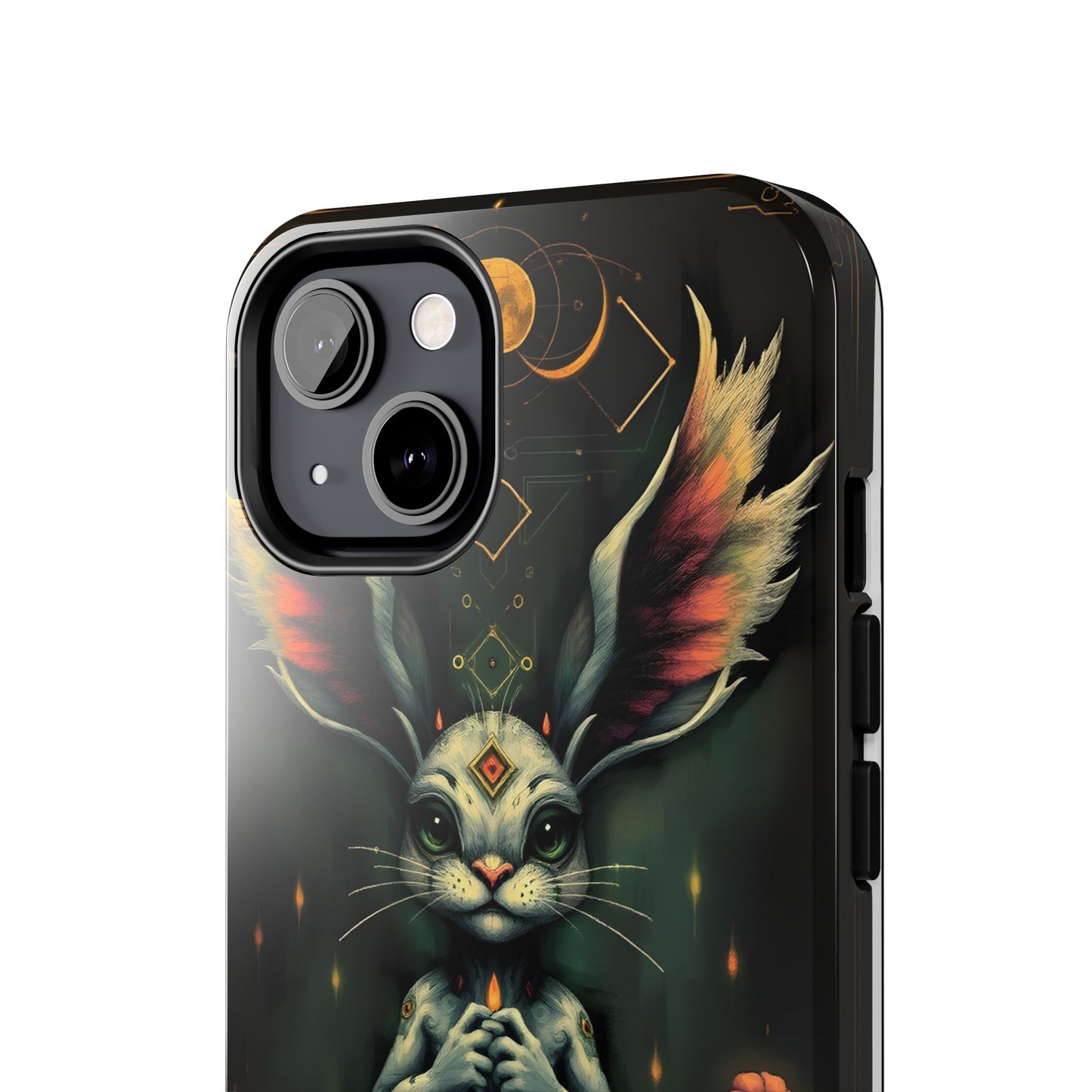 Artistic Rabbit Phone Cases - Unique and Durable Design of Mystical Bunny - for iPhone