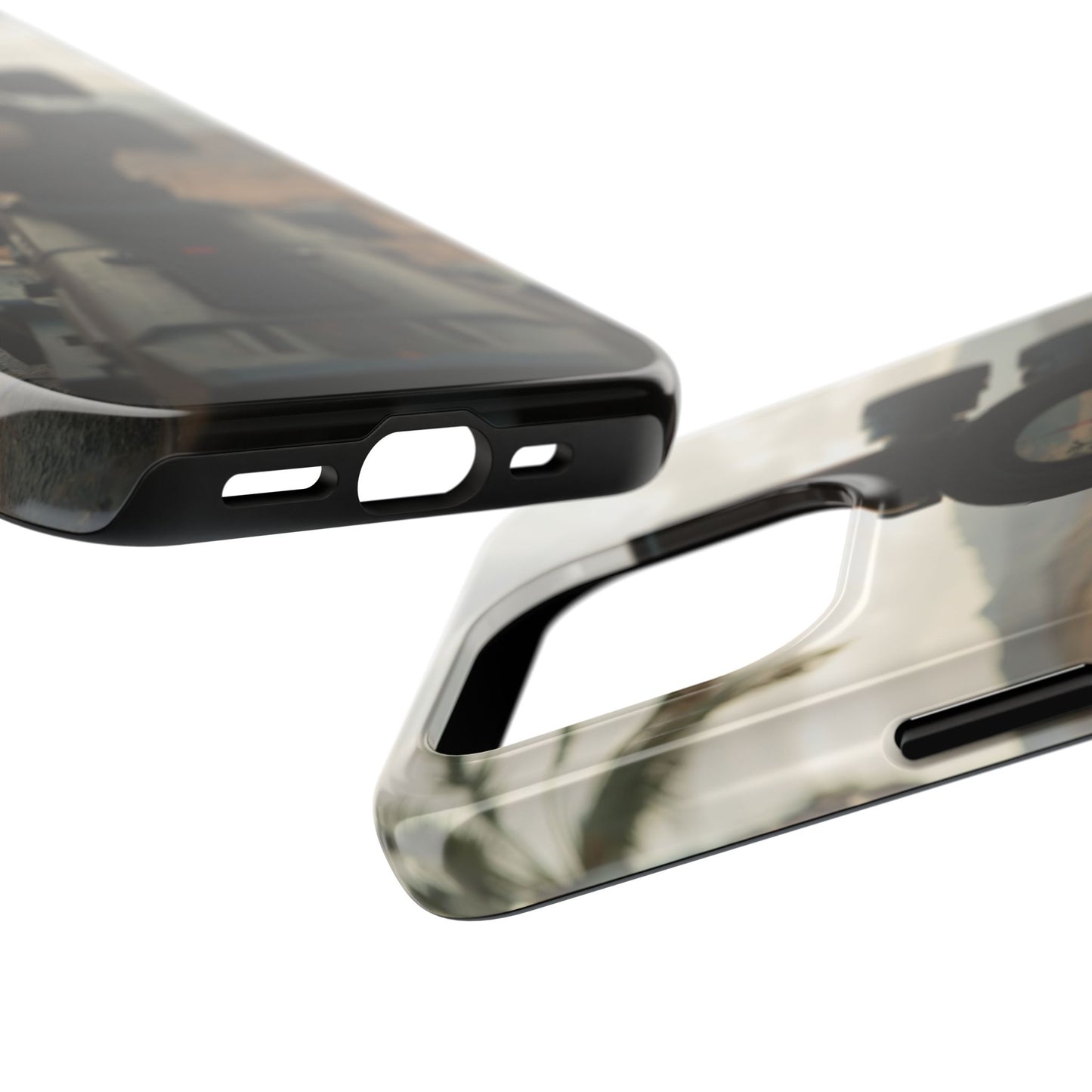 Tough Phone Case with Sniper Scope Design - Durable & Stylish Protection for Outdoors Enthusiasts
