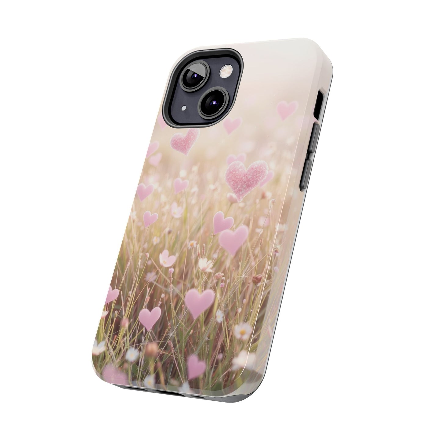 Romantic Hearts Tough Phone Case - Perfect for Lovers and Celebrations