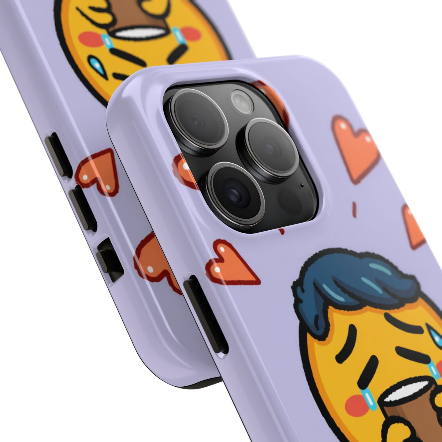 Cute Tough Phone Case - 'Not Today' Emoji Design