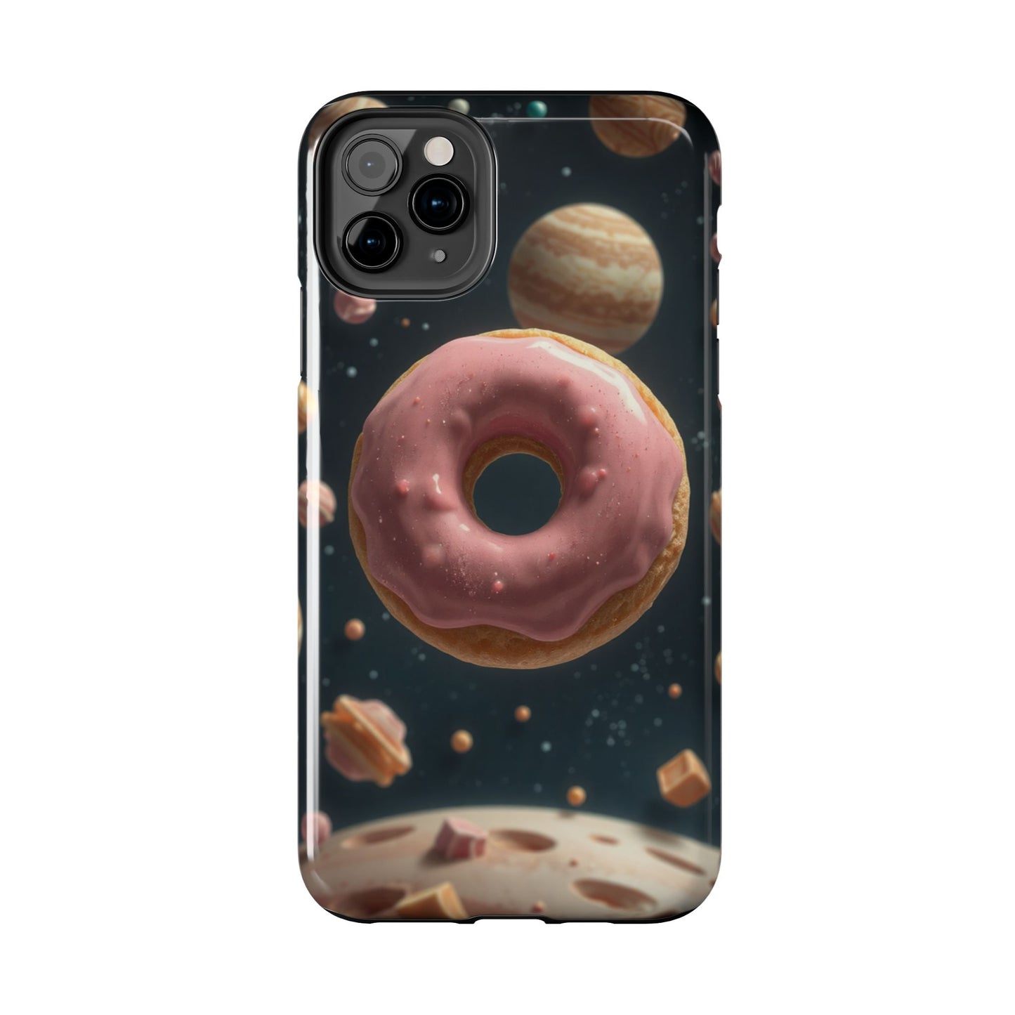 Galaxy Donut Tough Phone Case - Durable & Stylish Protective Cover