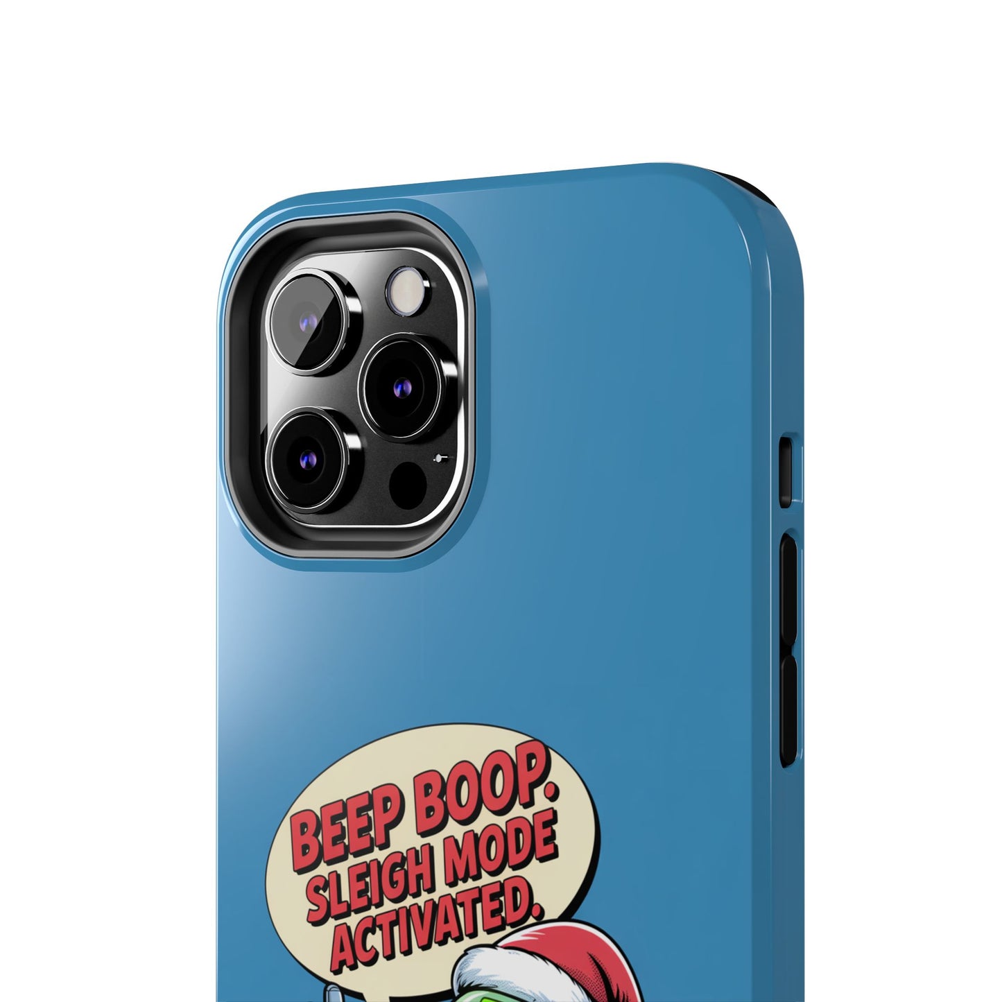 Funny Robot Holiday Phone Case - Beep Boop Sleigh Mode Activated