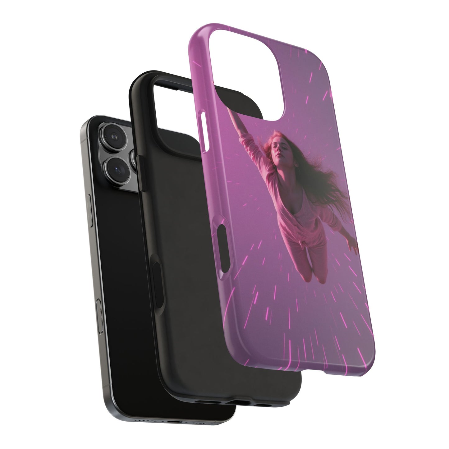 Inspirational Tough Phone Case - Cosmic Dreamer Design