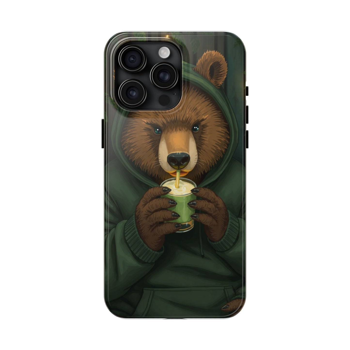 Cute Bear Phone Case – Tough and Stylish Protection for Animal Lovers