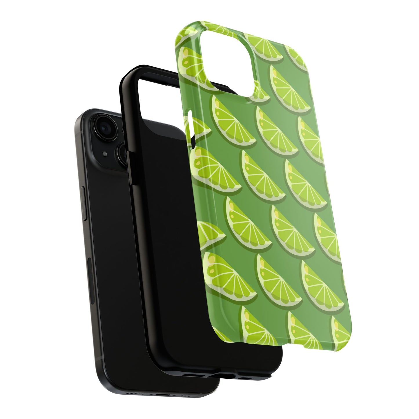 Lime Slice Tough Phone Case - Green Party - for iPhone