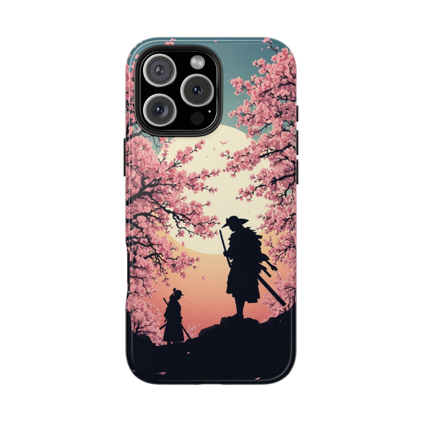 Cherry Blossom Samurai Tough Phone Case