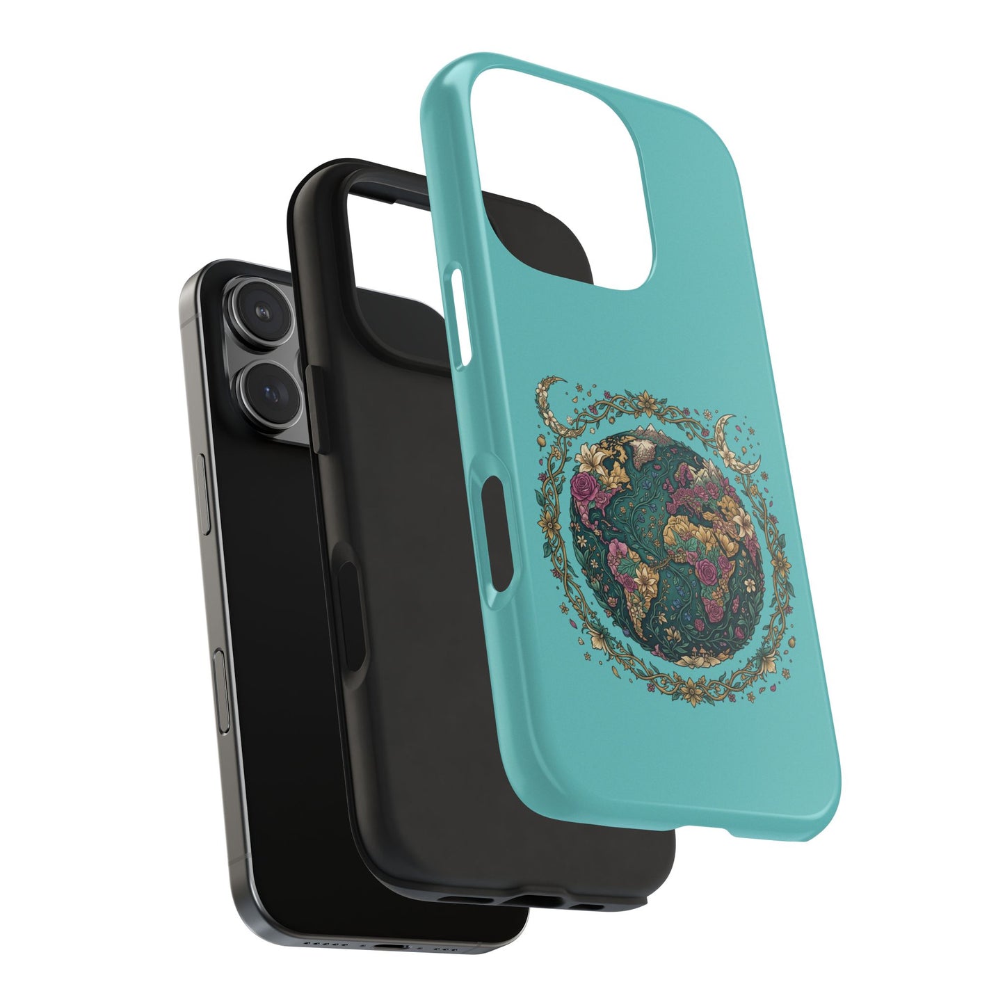 Mystical Floral Planet Phone Case — Tough Protective Phone Case