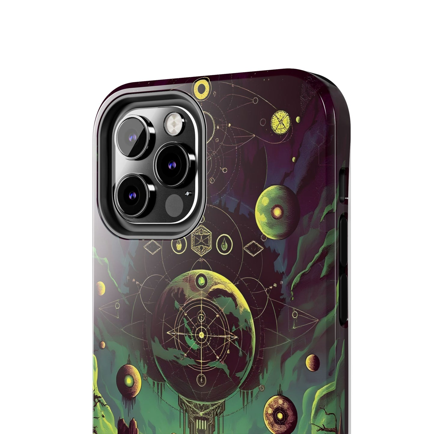 Cosmic Adventure Tough Phone Case - Galaxy Design for Space Enthusiasts - for iPhone
