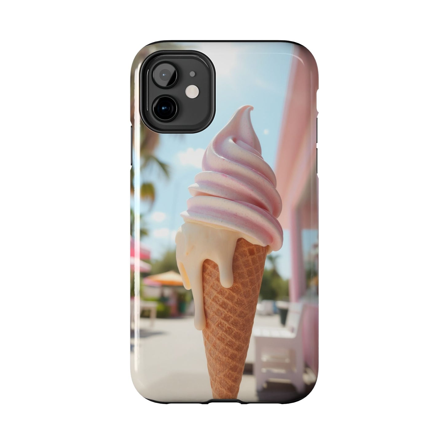 Ice Cream Cone Phone Case – Tough and Stylish Protection