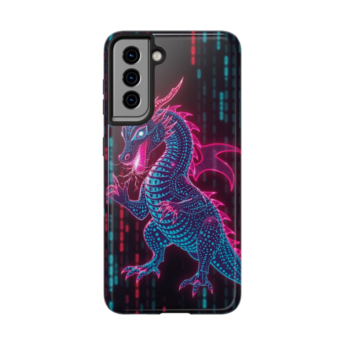 Electrifying Dragon Phone Case - Tough, Stylish Protection for Fantasy Lovers