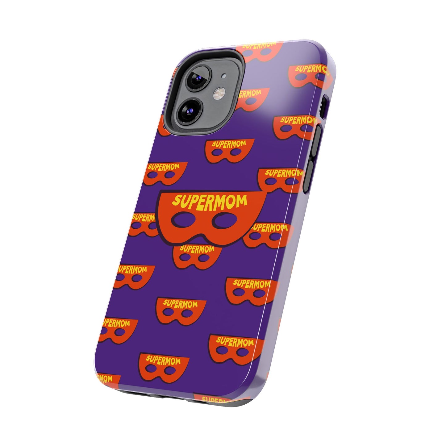 Supermom Tough Phone Case - Durable Protection with Fun Design - for iPhone