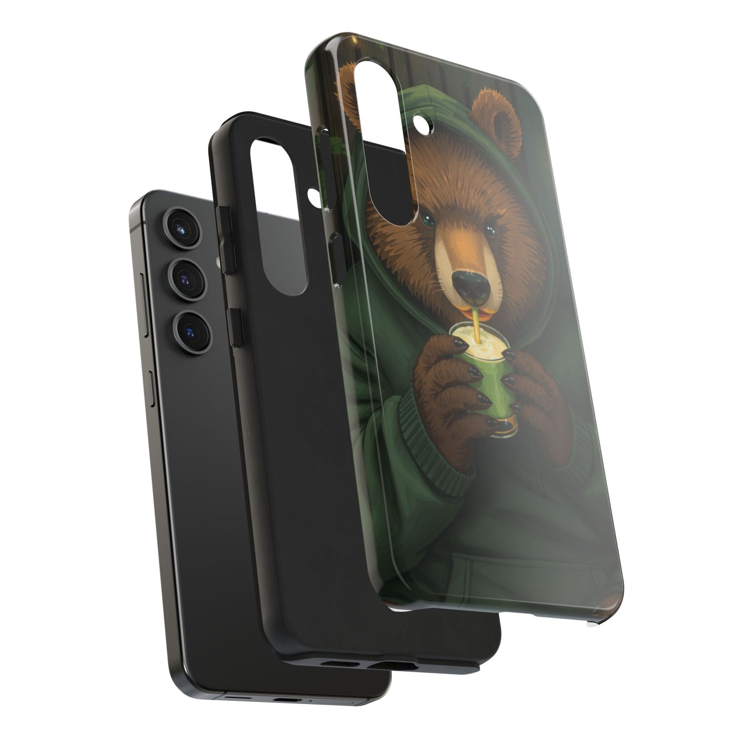 Cute Bear Phone Case – Tough and Stylish Protection for Animal Lovers