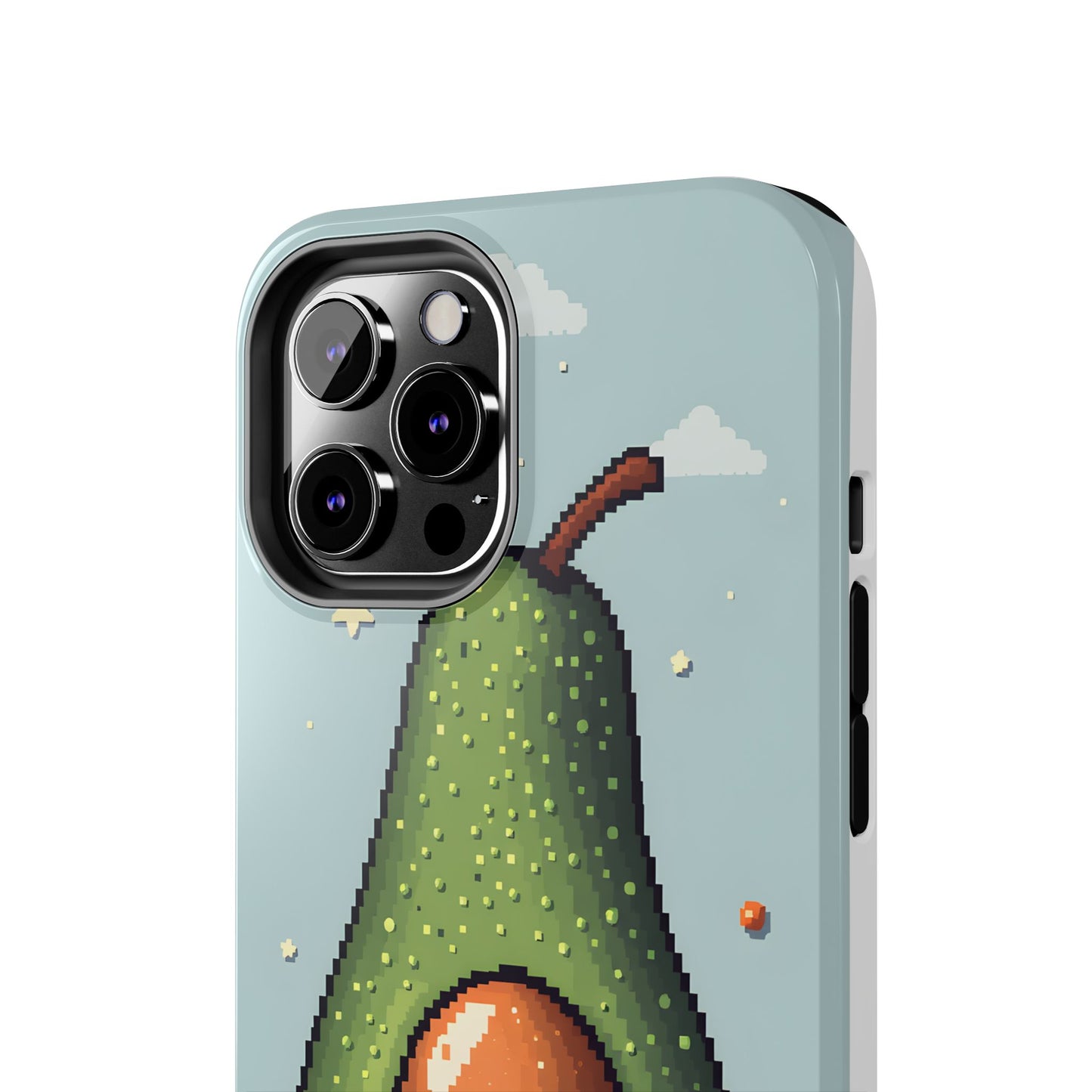 Pixel Avocado Tough Phone Case - Perfect for Foodies & Nature Lovers - for iPhone