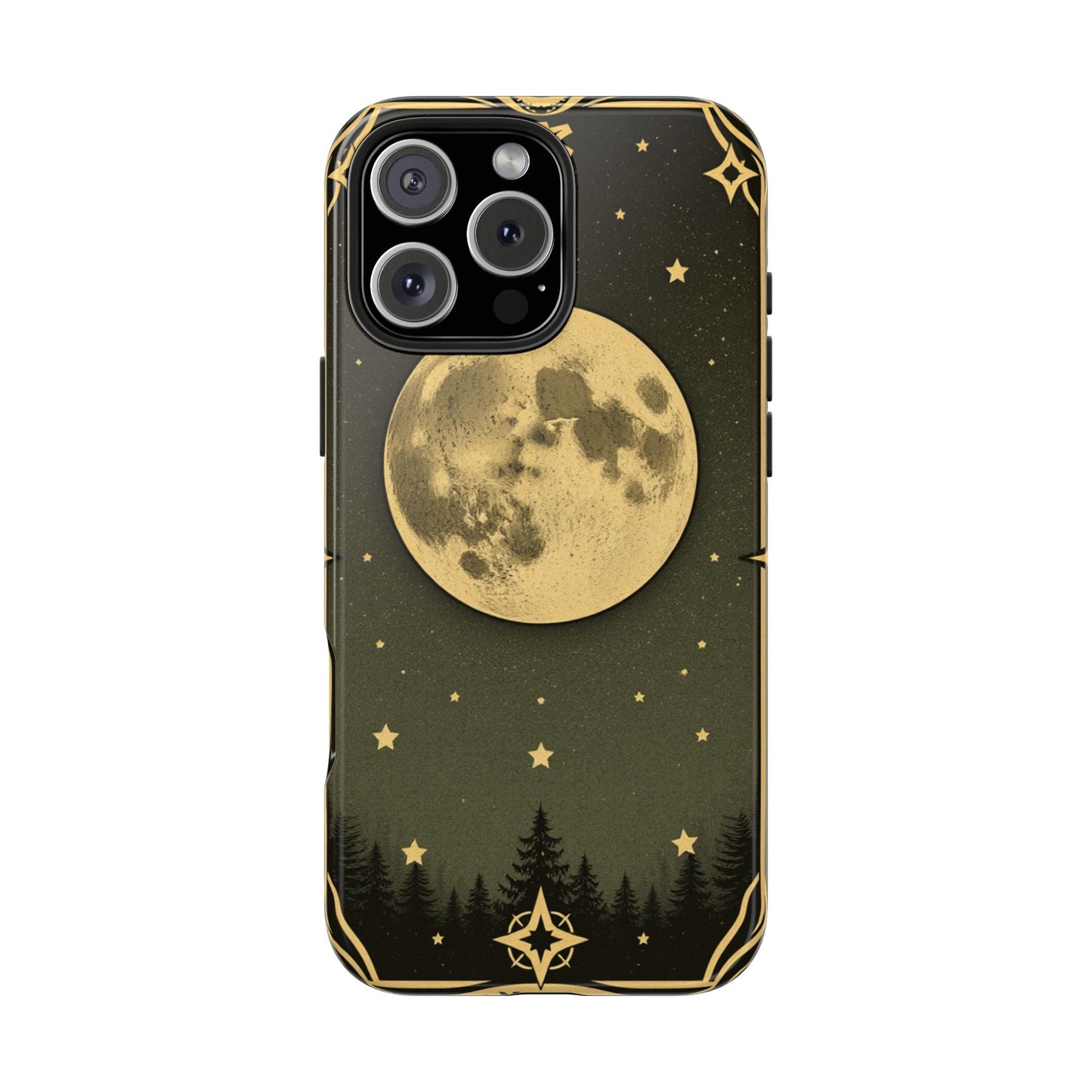 Celestial Moon Phone Case - Tough & Stylish for Star Lovers