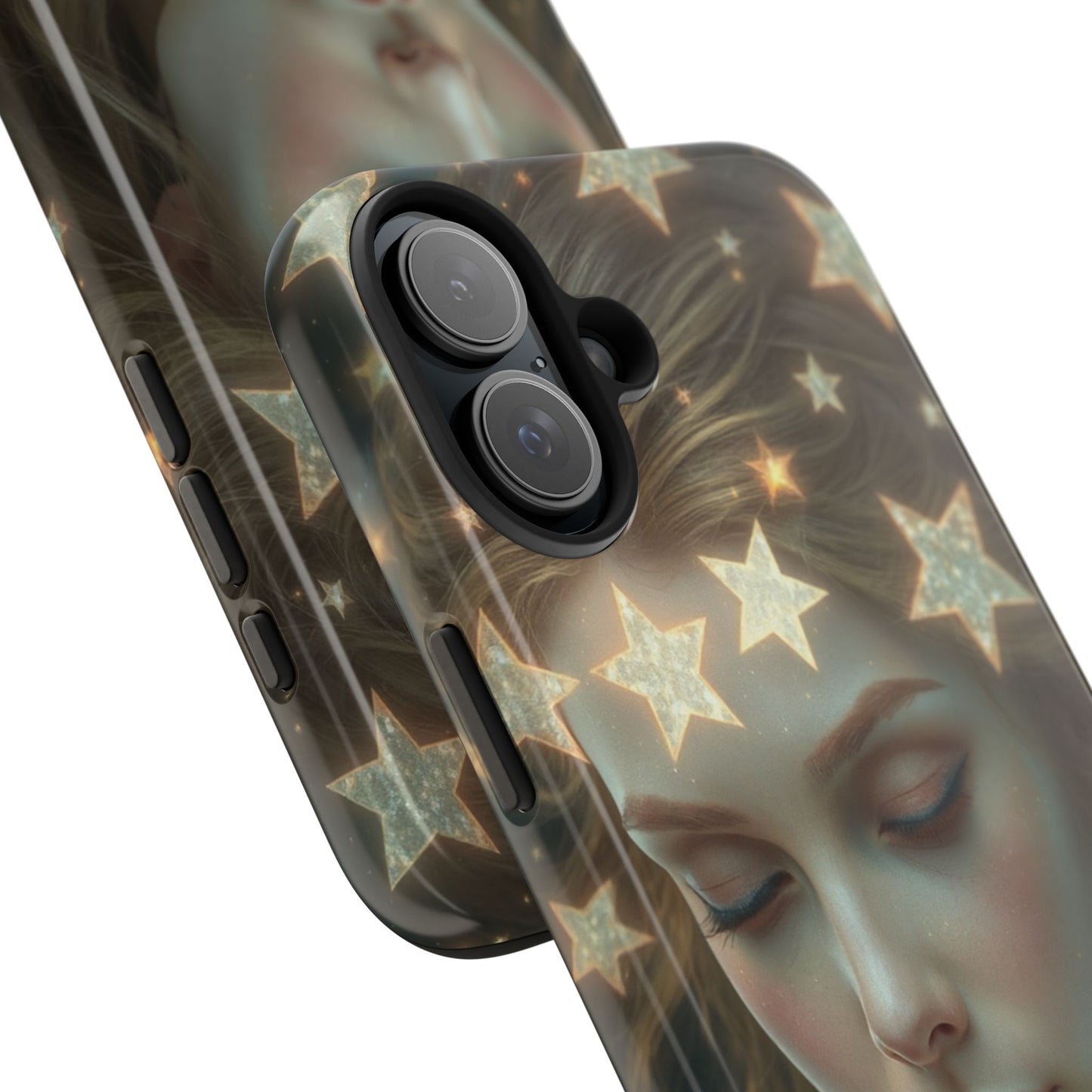 Celestial Dream Tough Phone Case - Artistic Starry Design for Style Enthusiasts