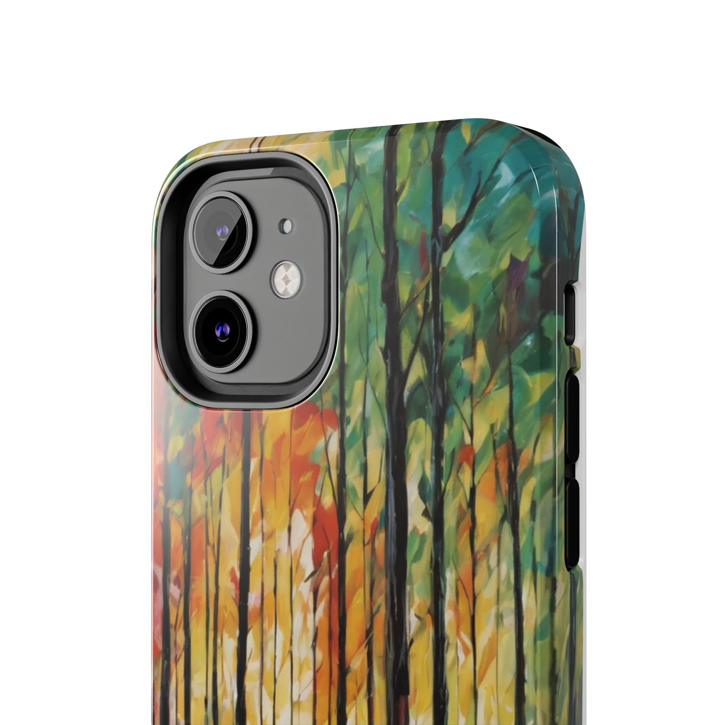 Autumn Forest Tough Phone Case - Colorful Nature Design - for iPhone