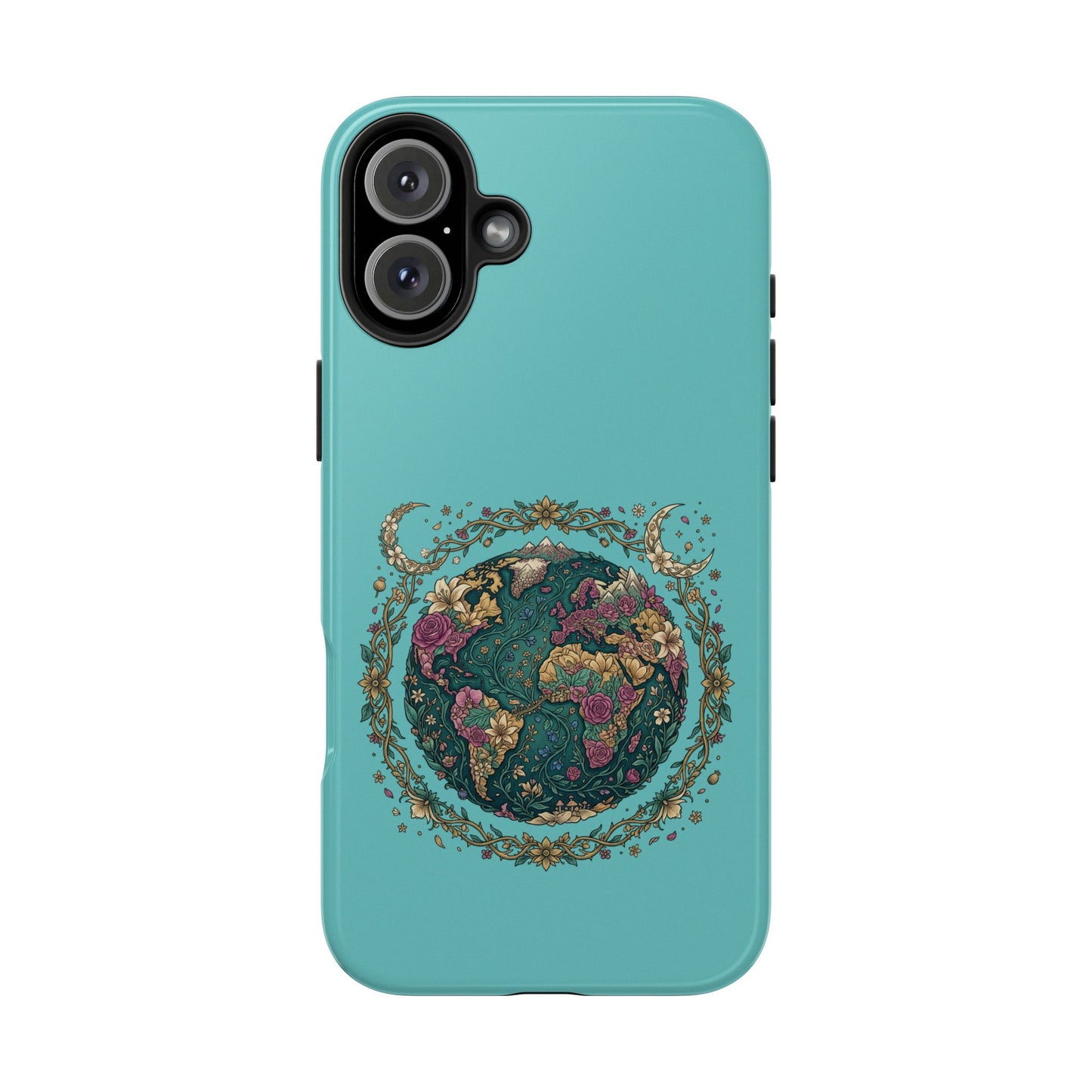 Mystical Floral Planet Phone Case — Tough Protective Phone Case