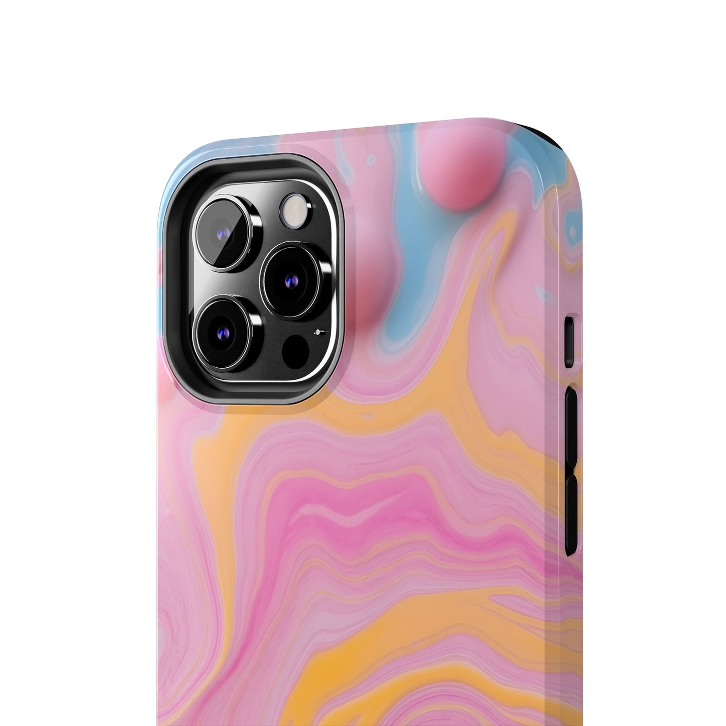 Liquid Candy Abstract Tough Phone Case - Durable Protection with Artistic Design - for iPhone
