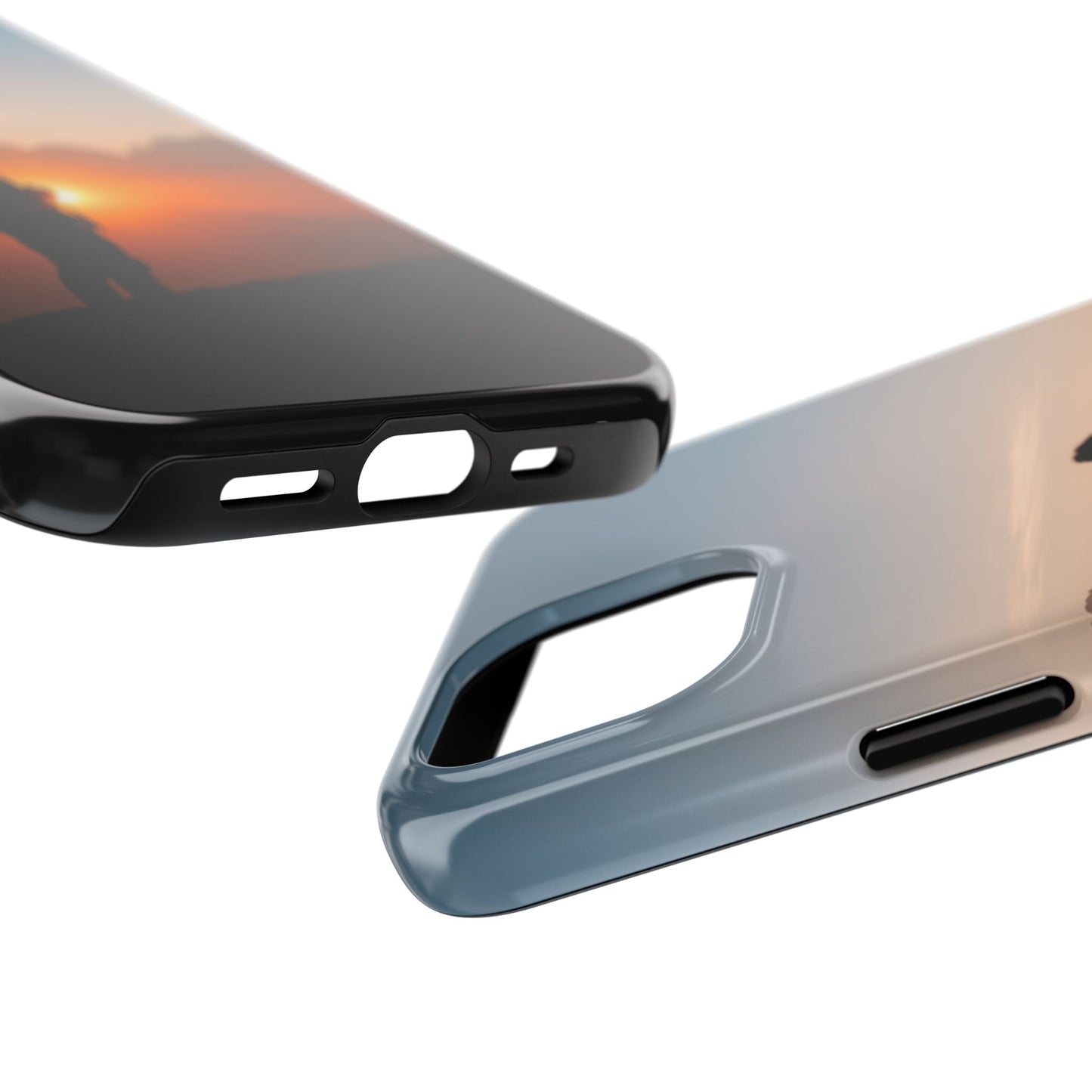 Explorer Adventure Sunset Mountain iPhone Case