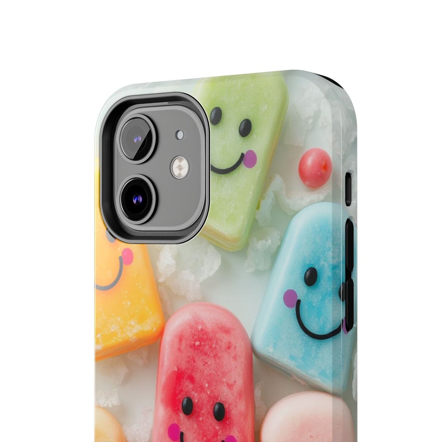 Cute Smile Popsicle Tough Phone Case - Fun Protection for Your Device