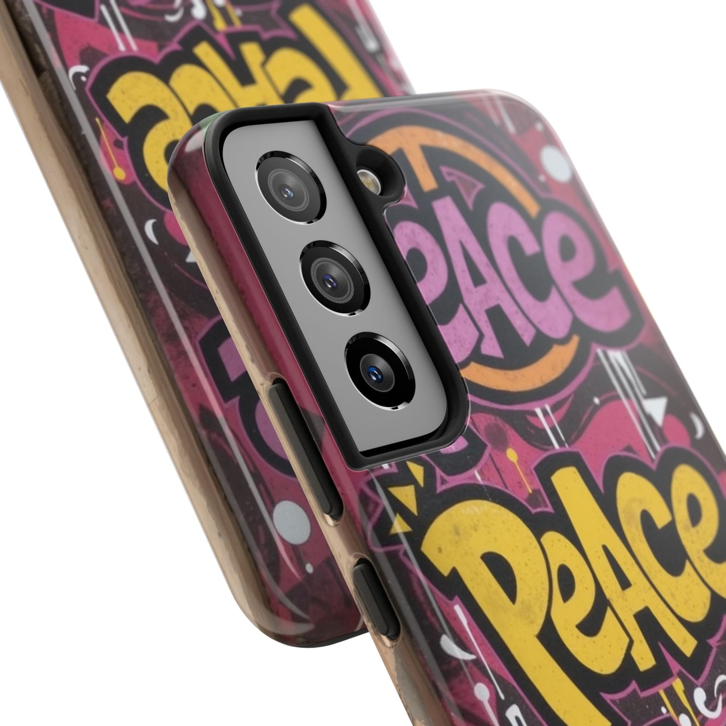 Colorful Peace Joy Tough Phone Case