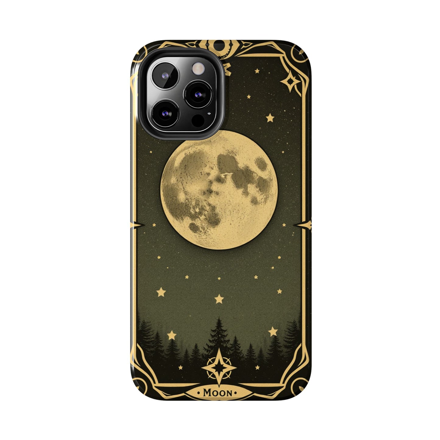 Celestial Moon Phone Case - Tough & Stylish for Star Lovers