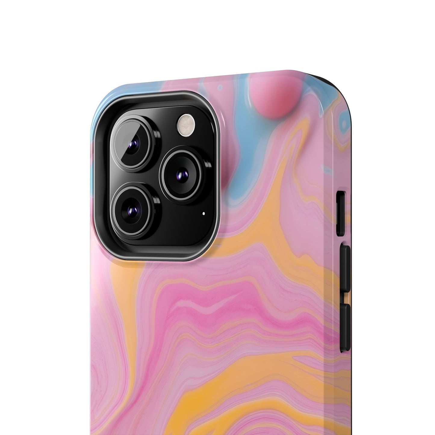 Liquid Candy Abstract Tough Phone Case - Durable Protection with Artistic Design - for iPhone