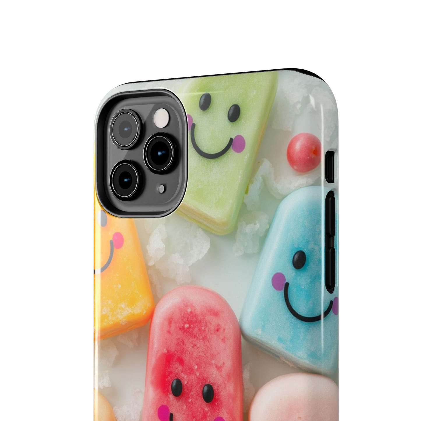 Cute Smile Popsicle Tough Phone Case - Fun Protection for Your Device