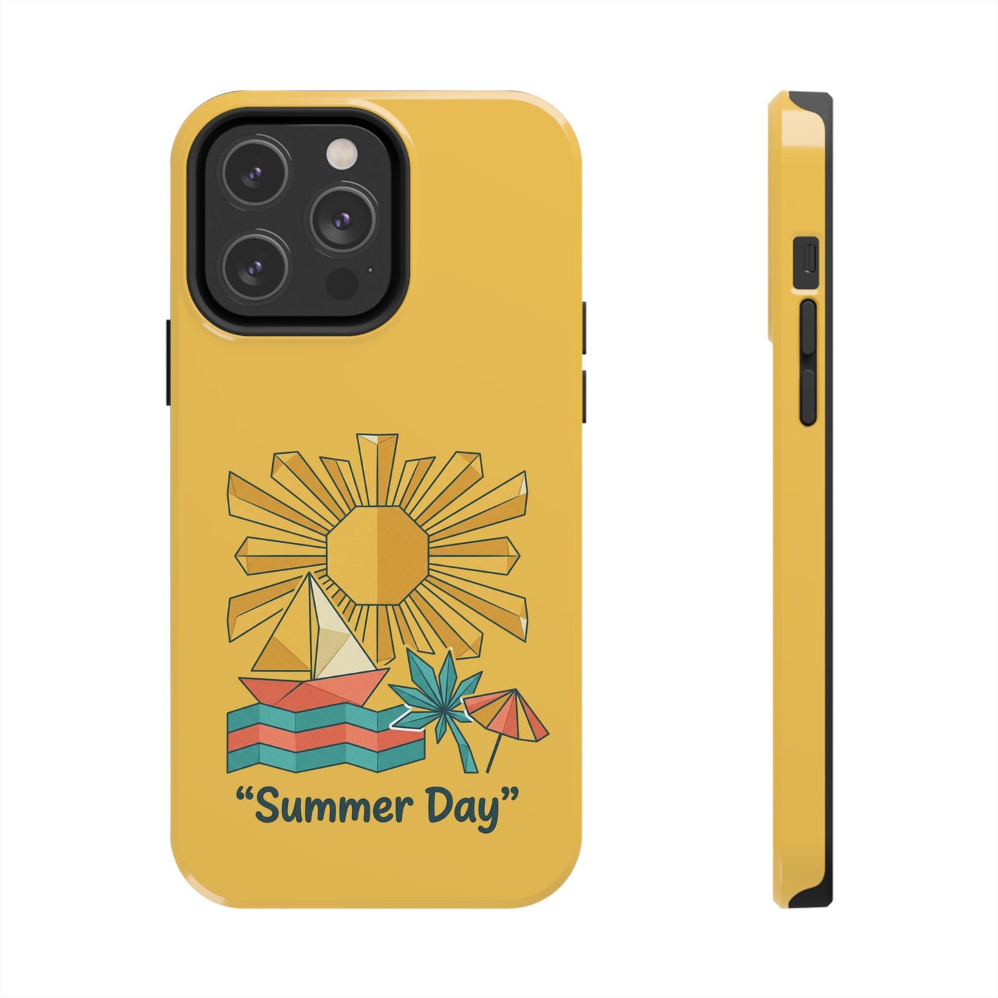 Summer Day Origami iPhone Case — Tough Protective Cover