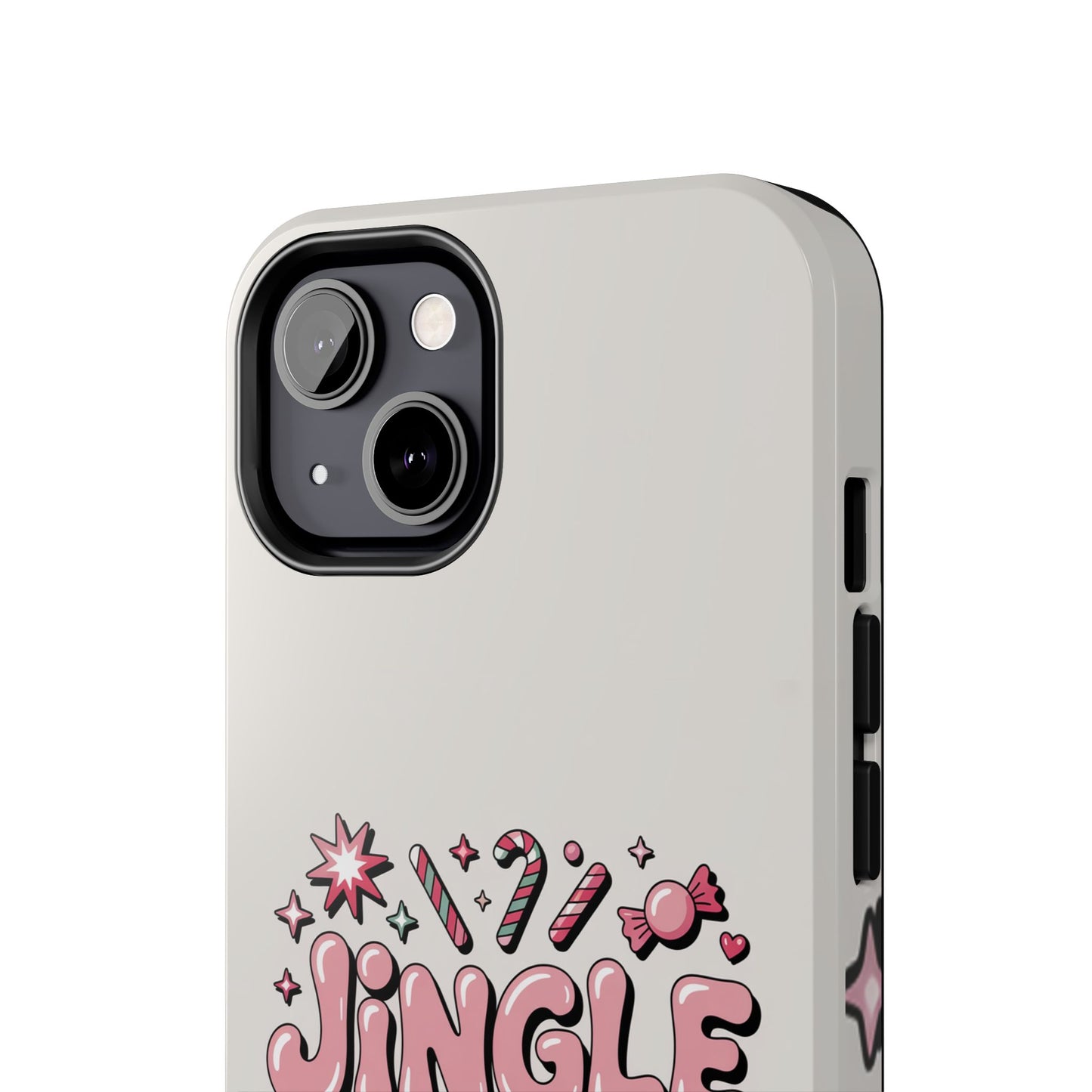 Jingle Babe Tough Phone Case - Festive Holiday Protection for Your iPhone