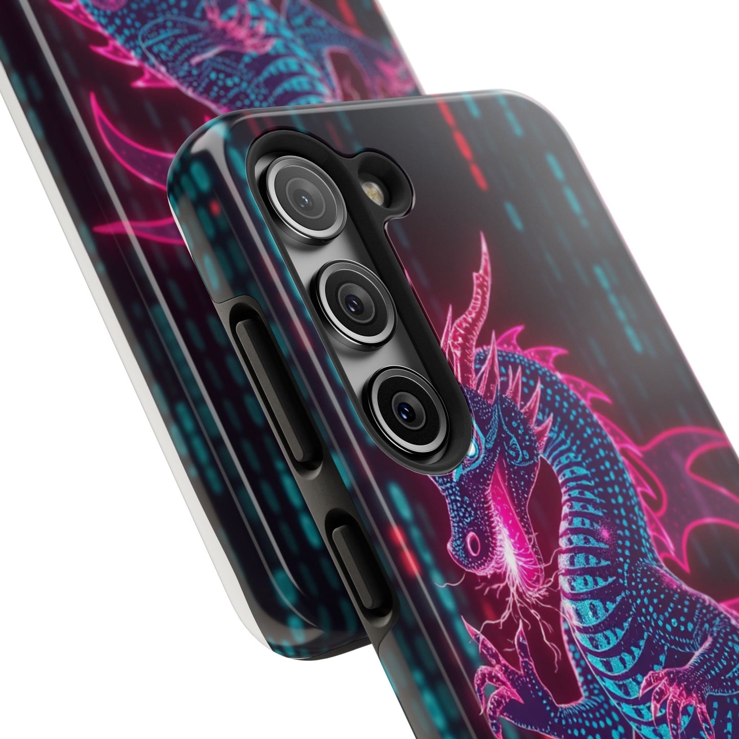 Electrifying Dragon Phone Case - Tough, Stylish Protection for Fantasy Lovers
