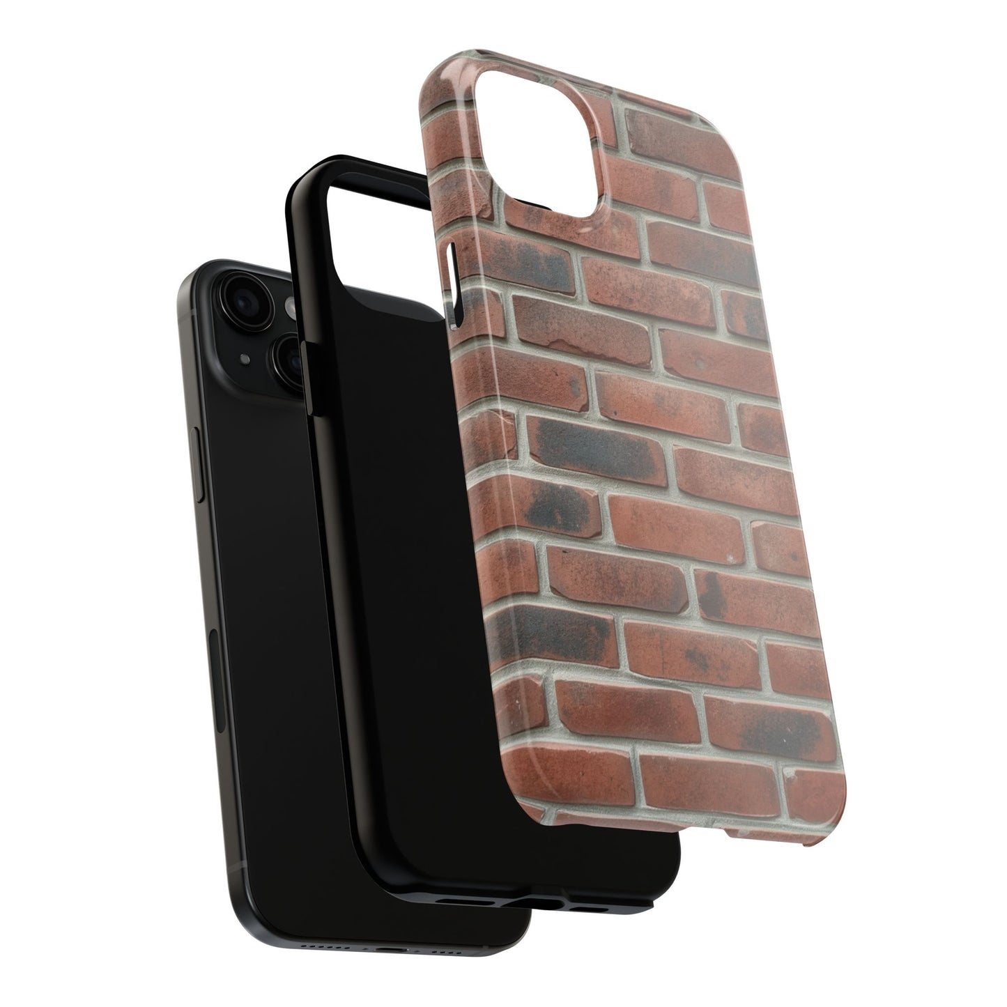 Brick Wall Tough Phone Case - Durable Protection with Urban Style
