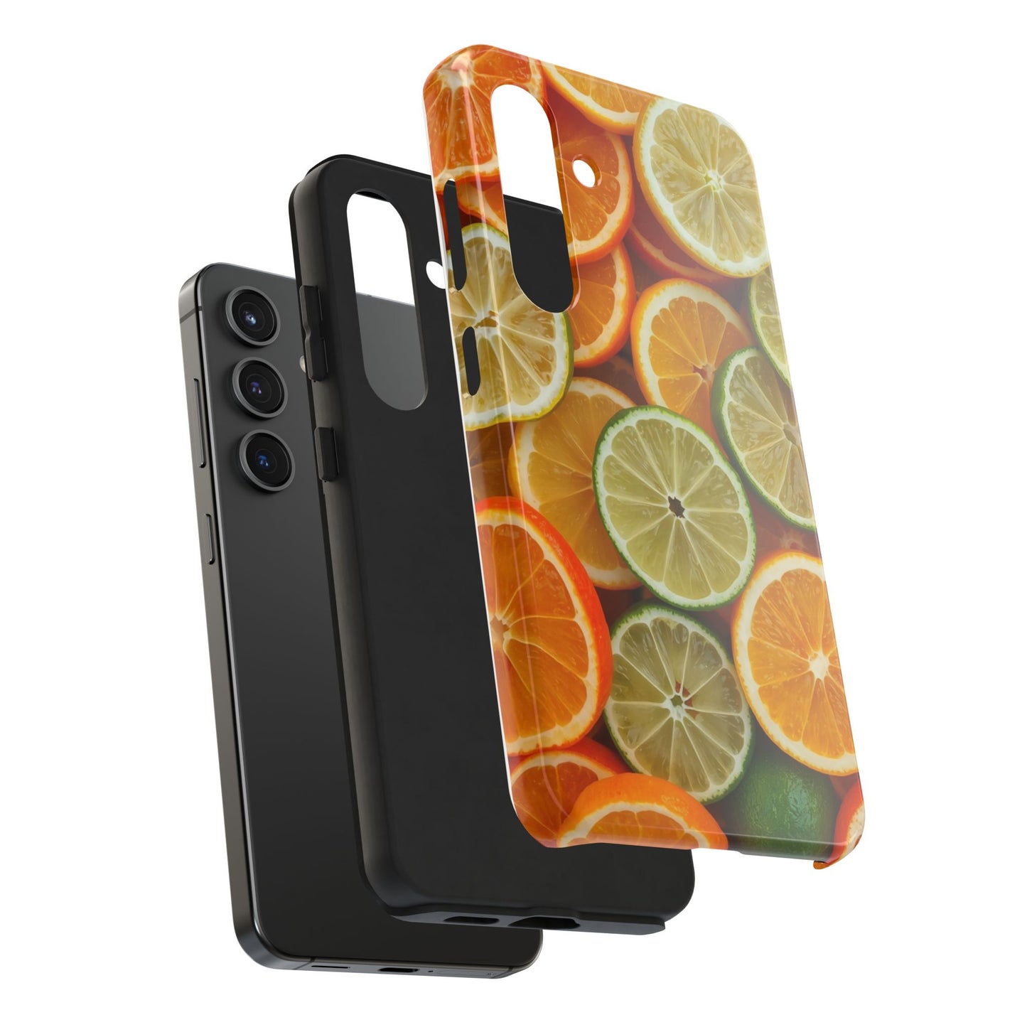 Citrus Slice Tough Phone Case – Vibrant Fruit Design for Summer Fun