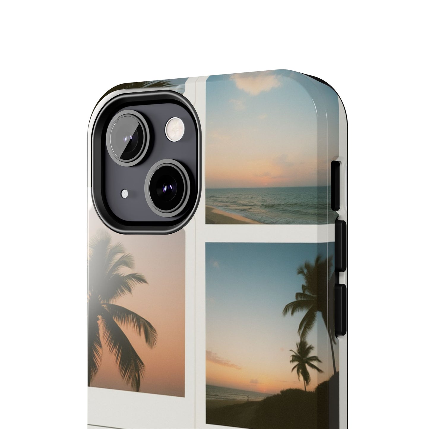Tropical Sunset Tough Phone Case - Beach Vibes for Summer Adventures