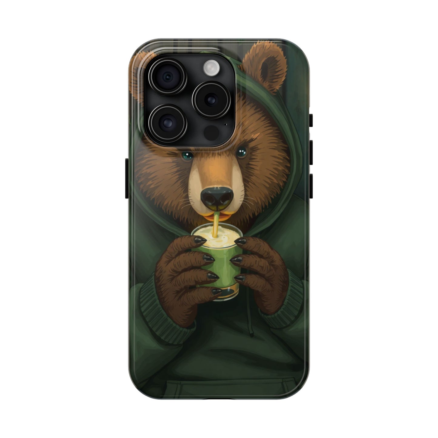 Cute Bear Phone Case – Tough and Stylish Protection for Animal Lovers