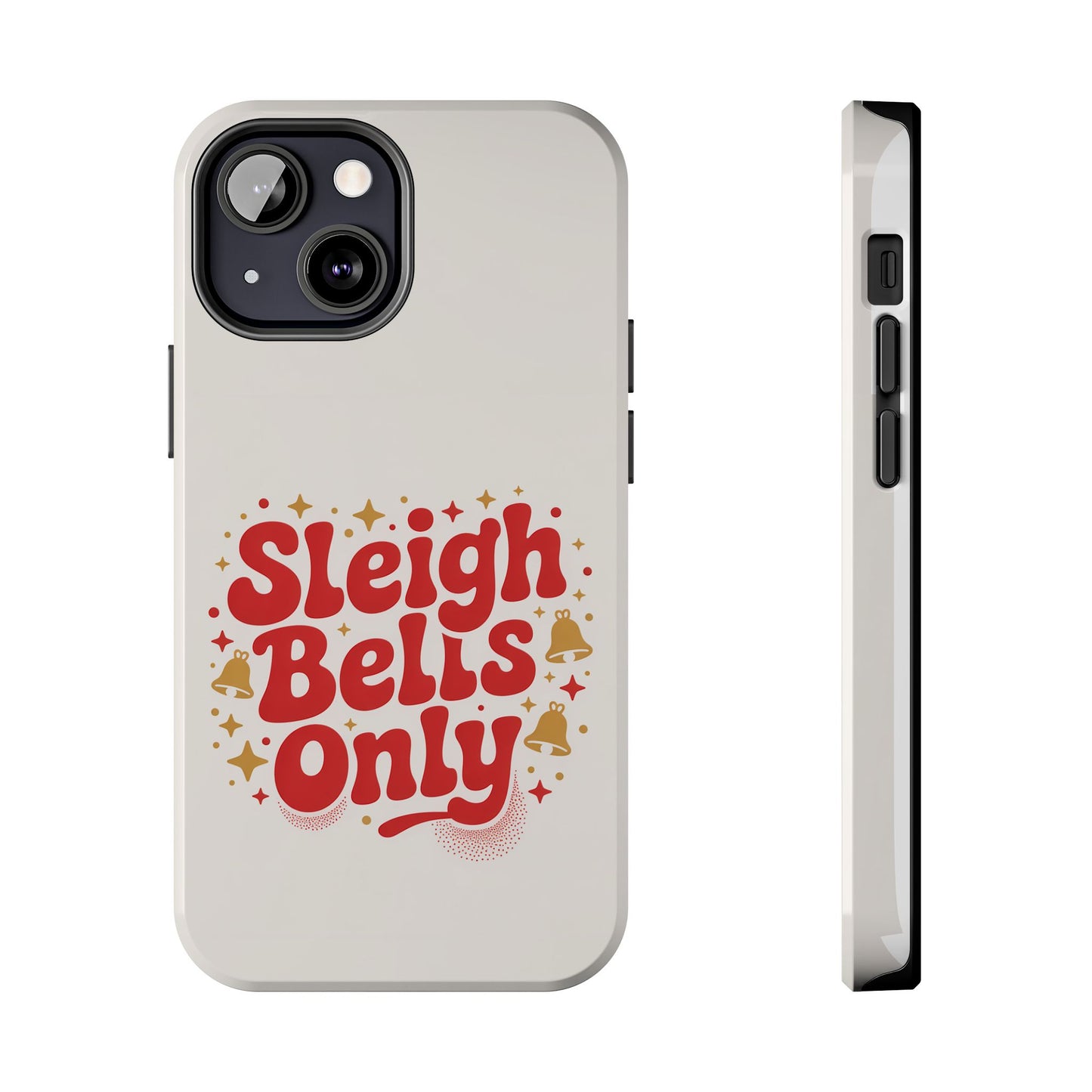 Holiday Tough Phone Case - Sleigh Bells Only Design