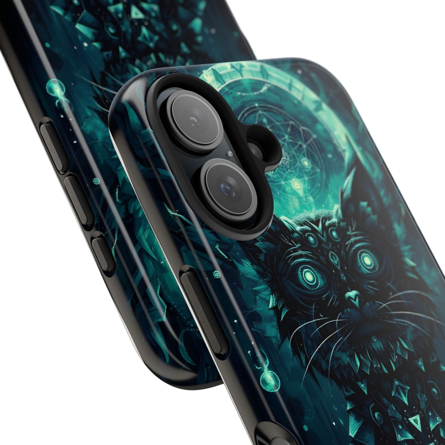 Mystical Dark Cat Phone Case - Tough Protective Cover for Cat Lovers - for iPhone