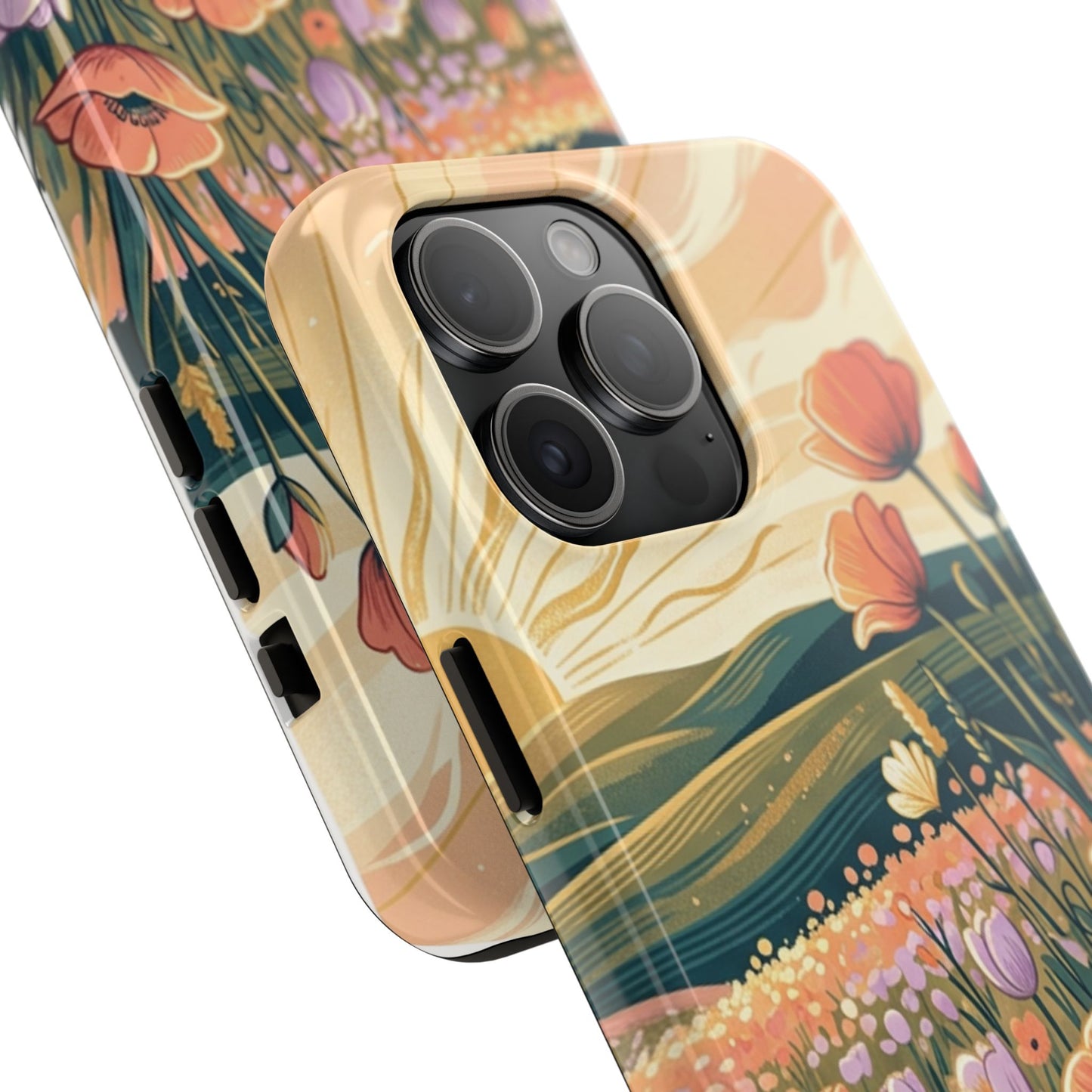 Floral Sunrise iPhone Case — Land of Flowers Design