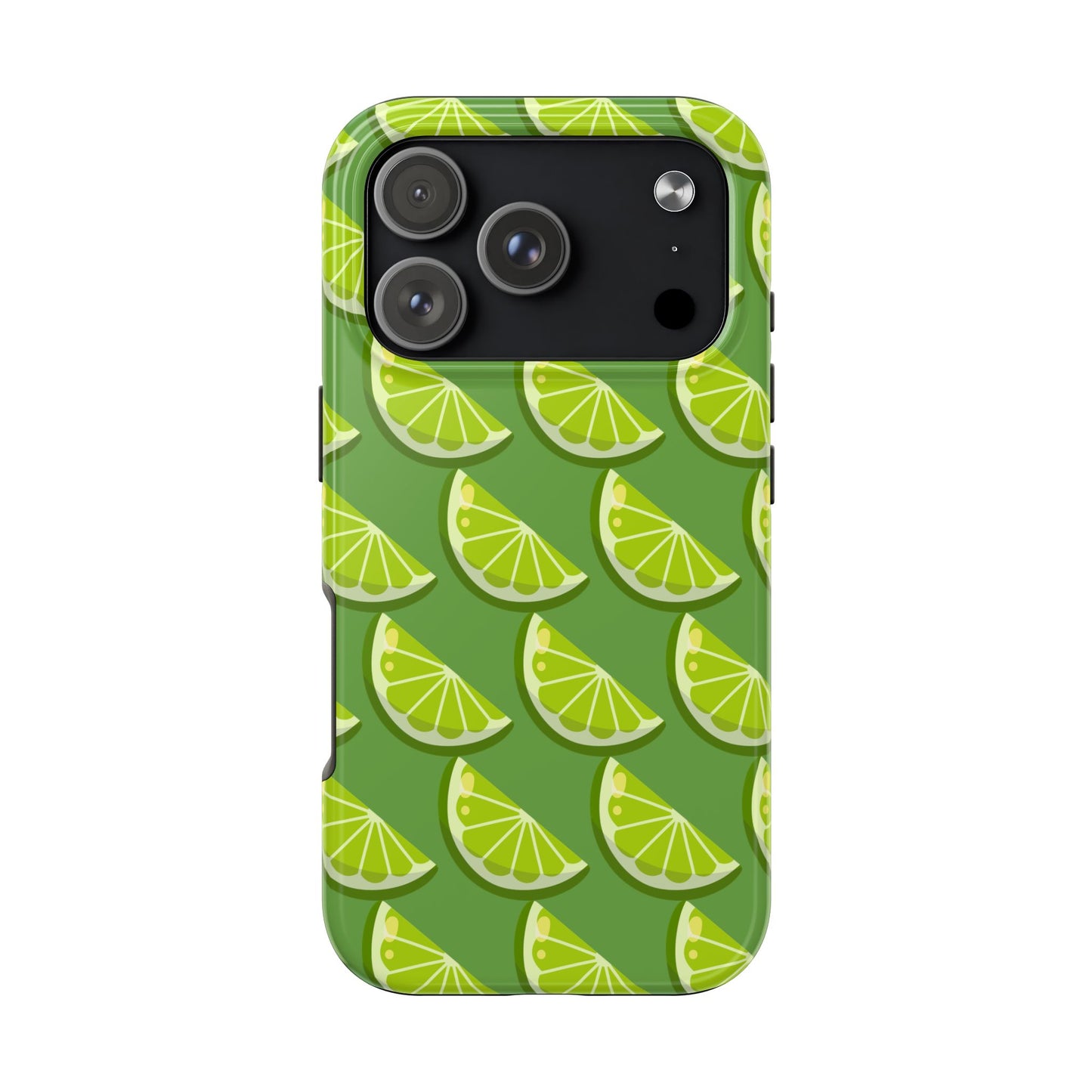 Lime Slice Tough Phone Case - Green Party - for iPhone