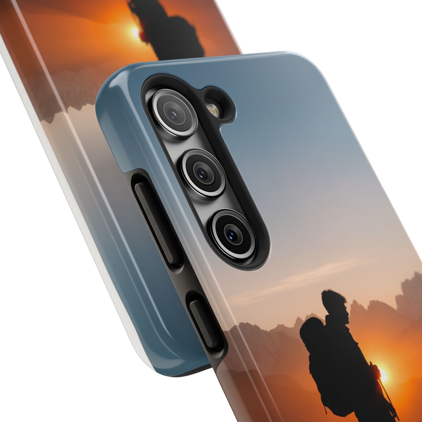 Explorer Adventure Sunset Mountain iPhone Case
