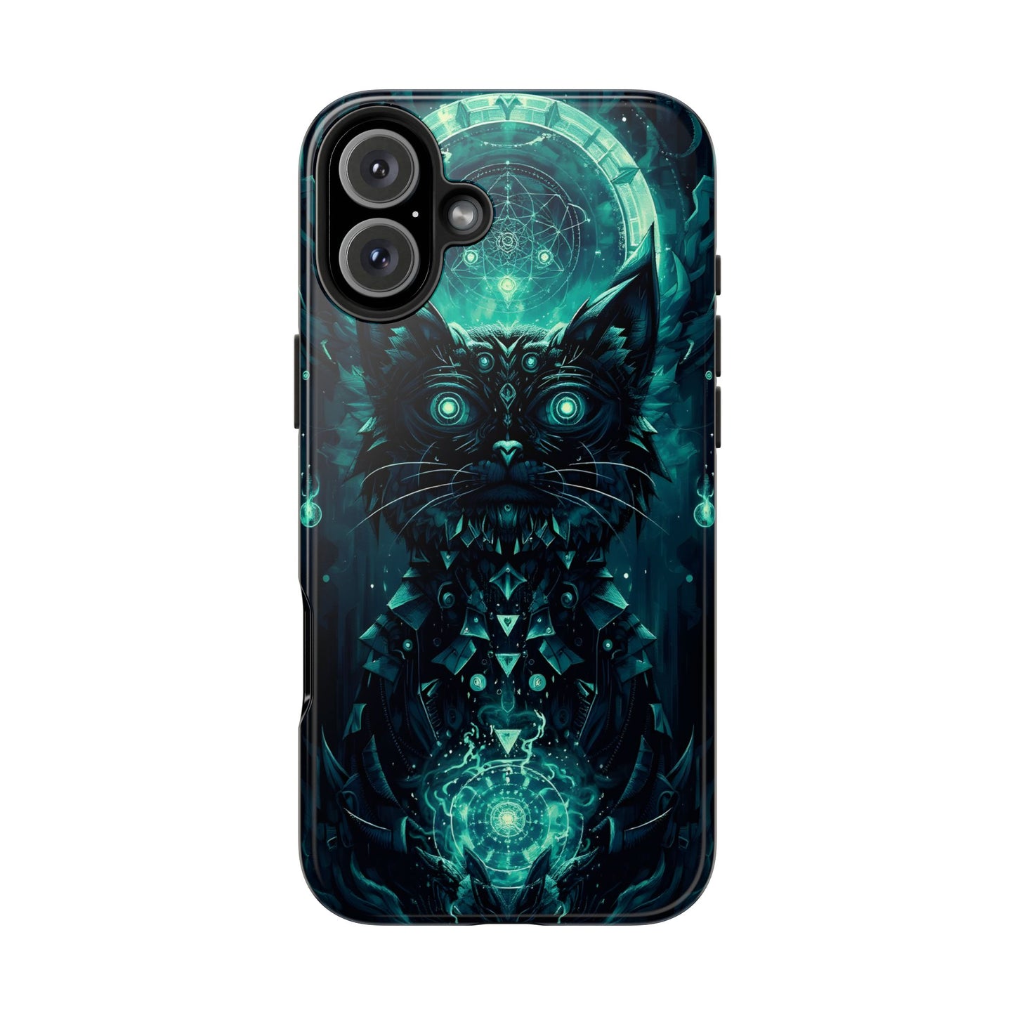 Mystical Dark Cat Phone Case - Tough Protective Cover for Cat Lovers - for iPhone