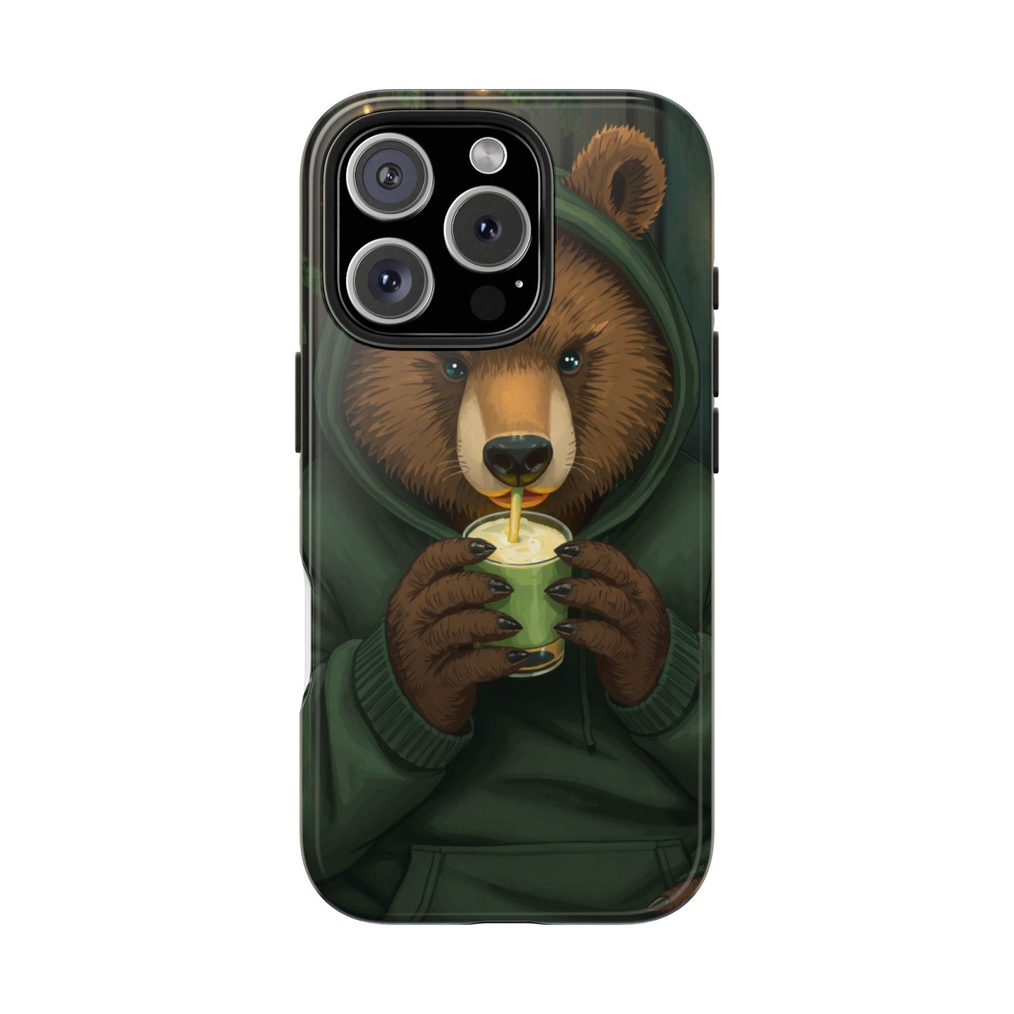 Cute Bear Phone Case – Tough and Stylish Protection for Animal Lovers