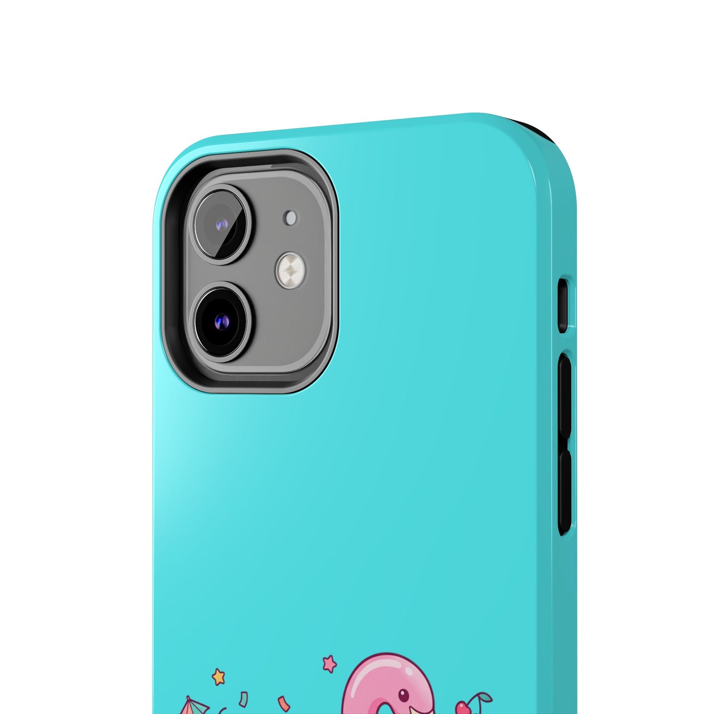 Flamingo Pool Party iPhone Case