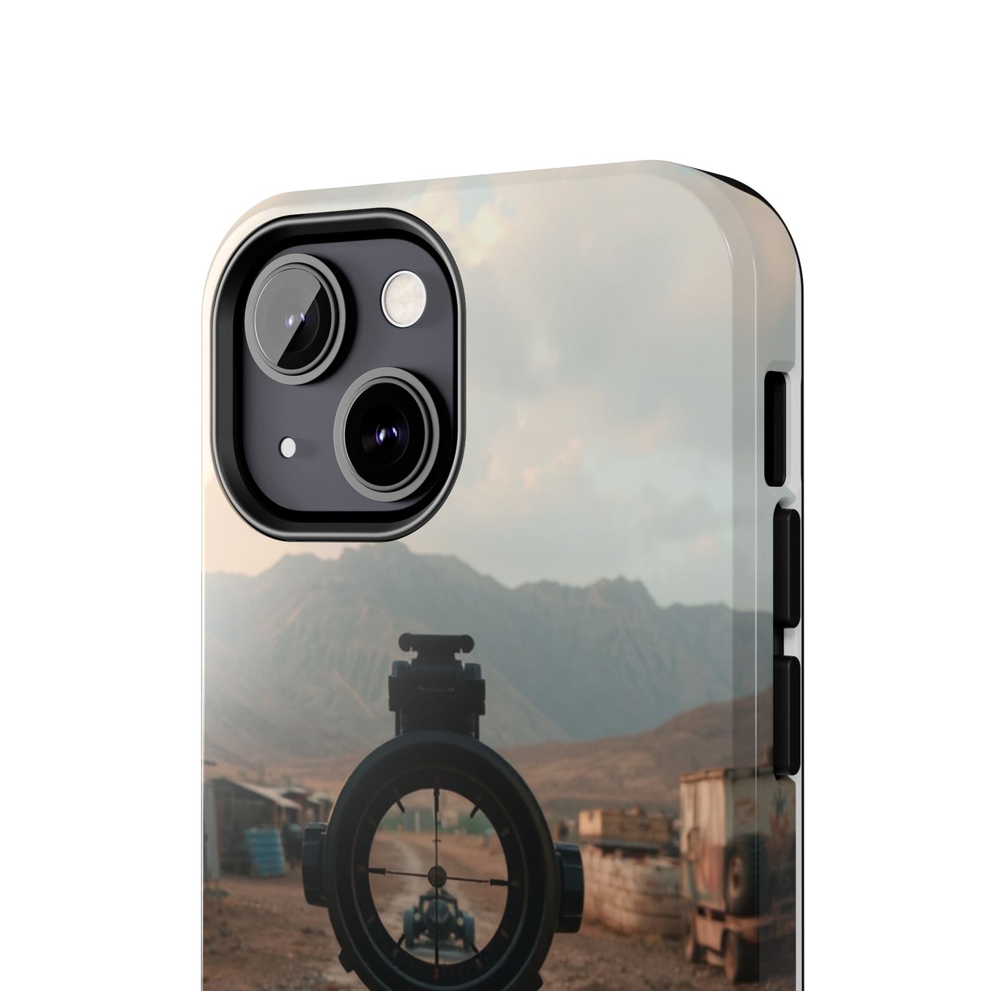 Tough Phone Case - Military Inspired Design with Sniper Scope