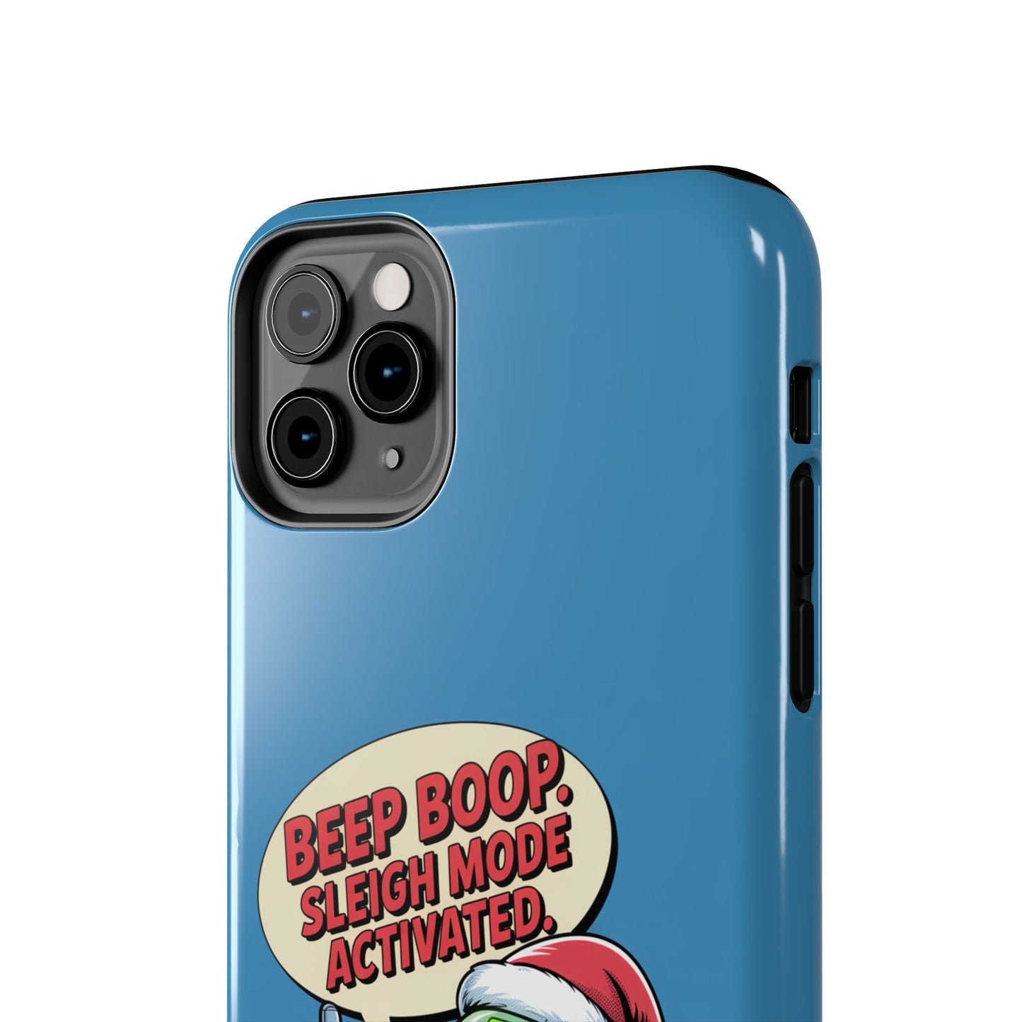 Funny Robot Holiday Phone Case - Beep Boop Sleigh Mode Activated